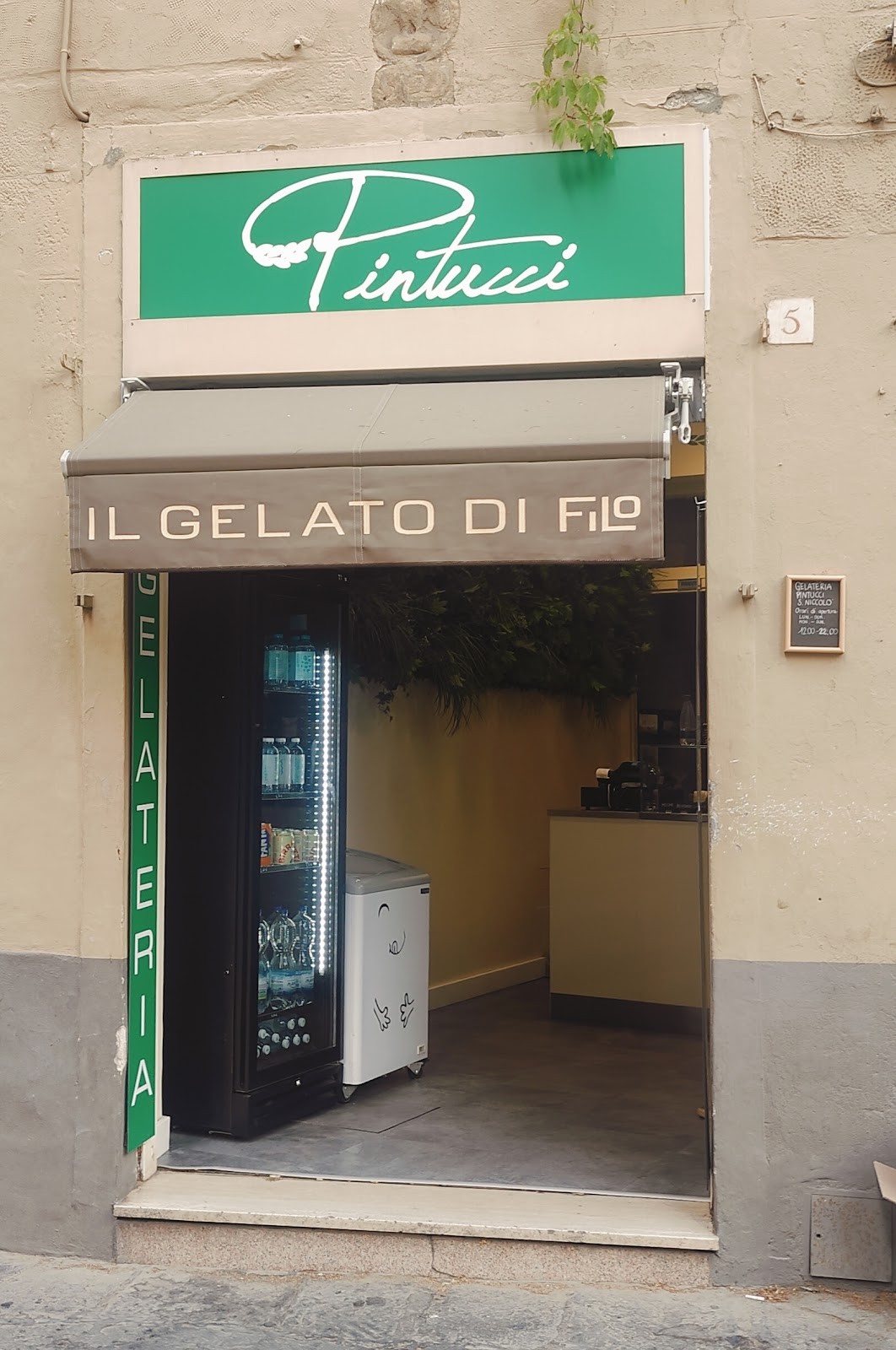 Gelateria Pintucci: the place