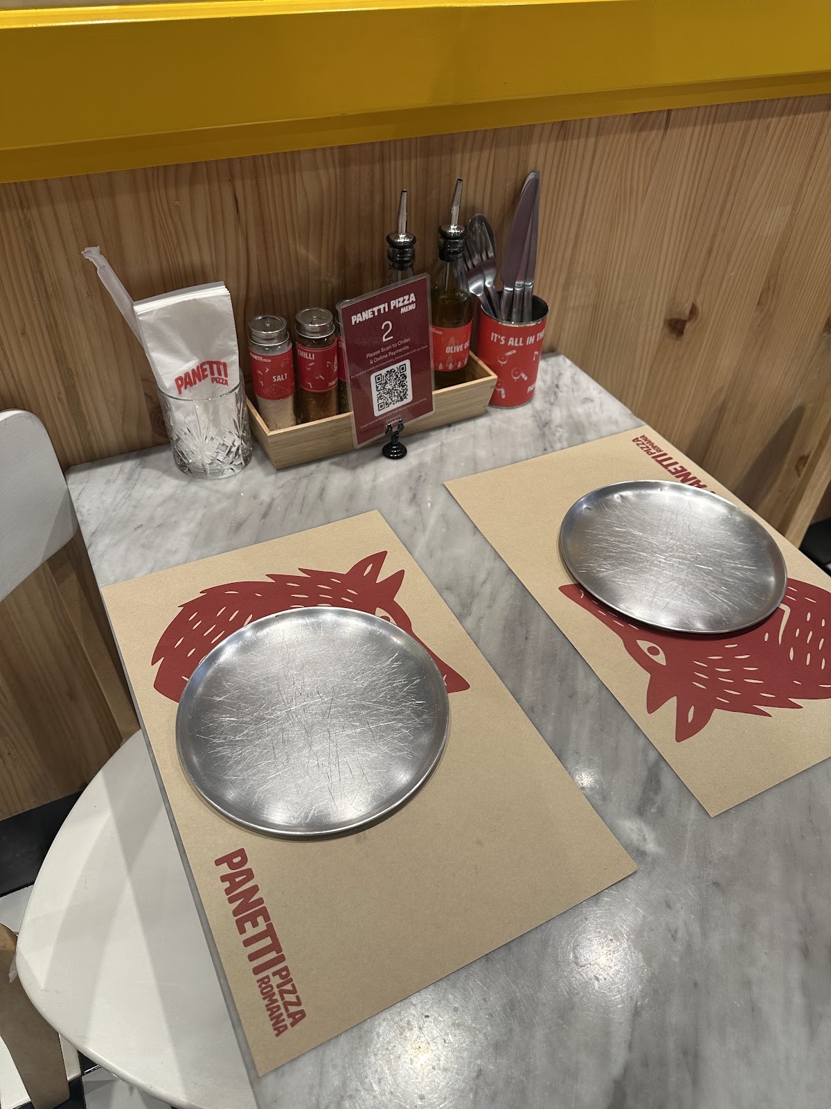 Panetti Pizza: the place