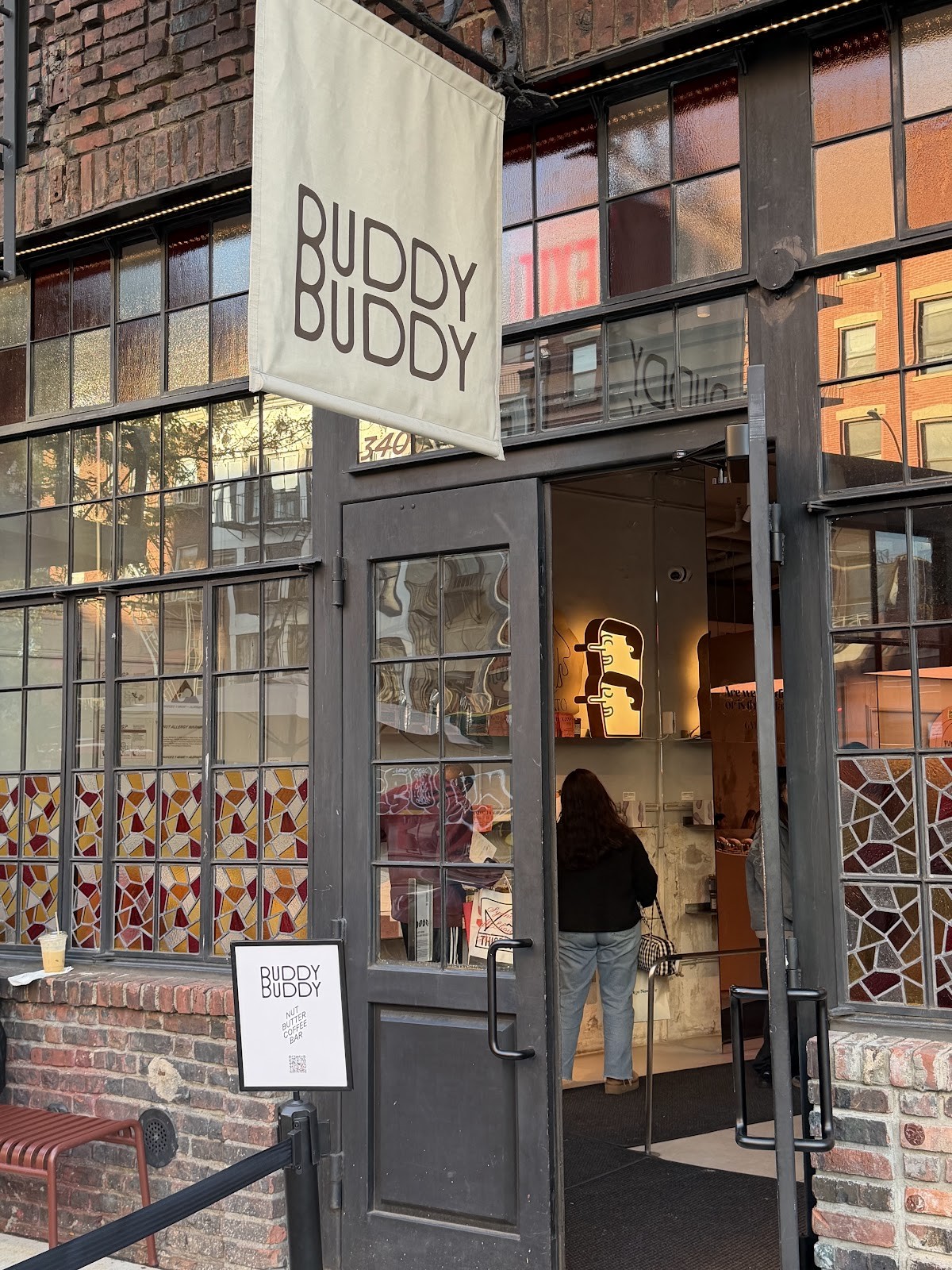 BUDDY BUDDY · Nut Butter Coffee Bar: the place