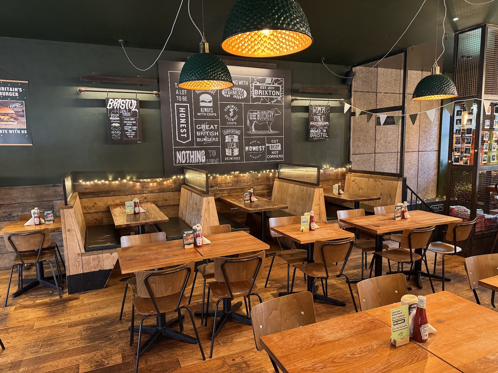 Honest Burgers Bristol City Centre: the place