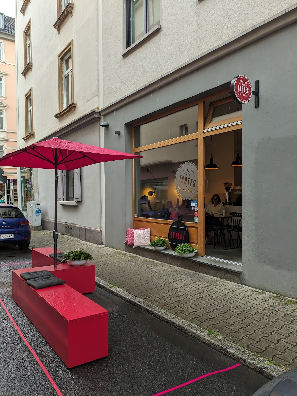 L'Atelier des Tartes: the place