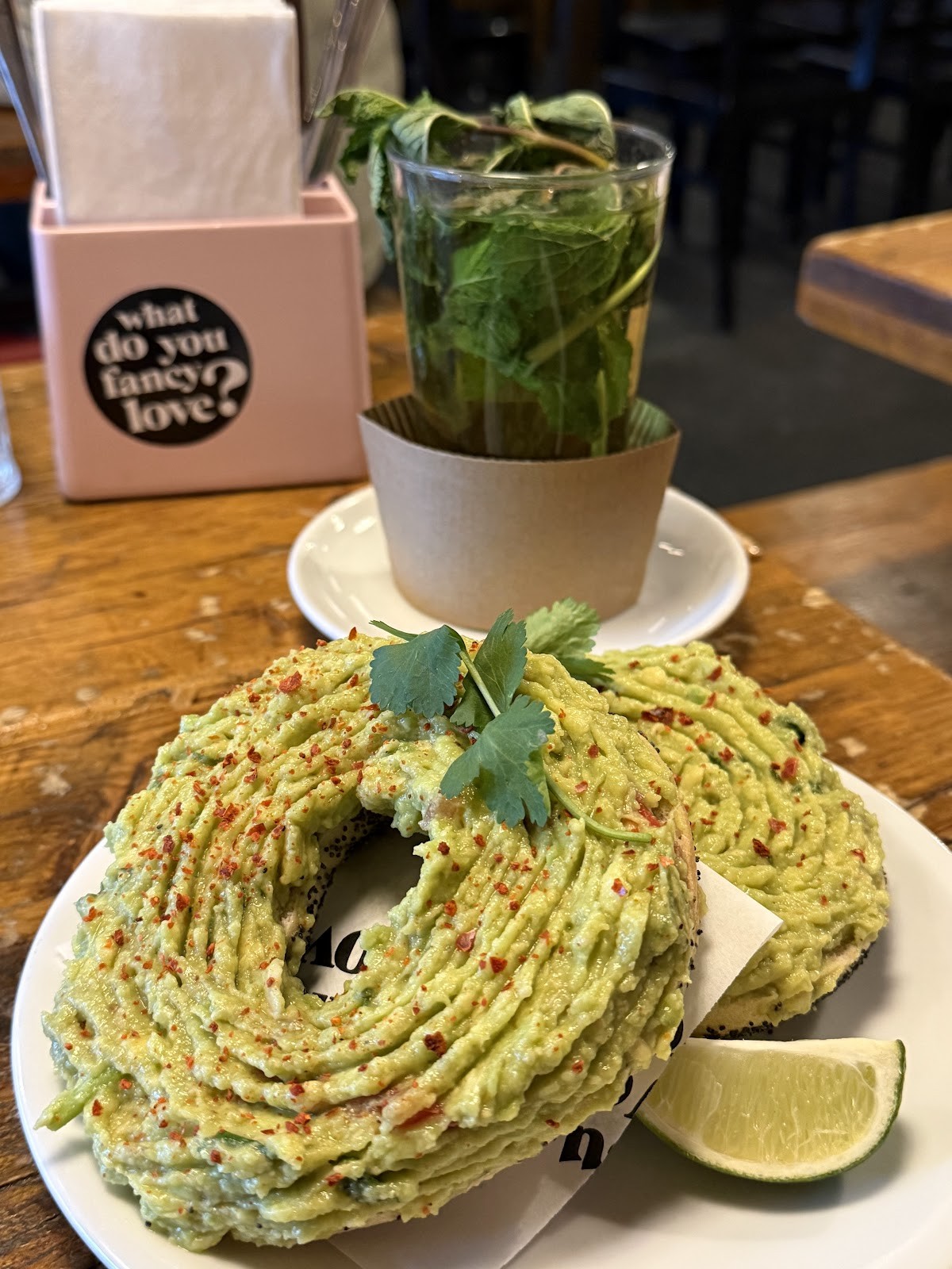 What do you fancy love?: food & drinks