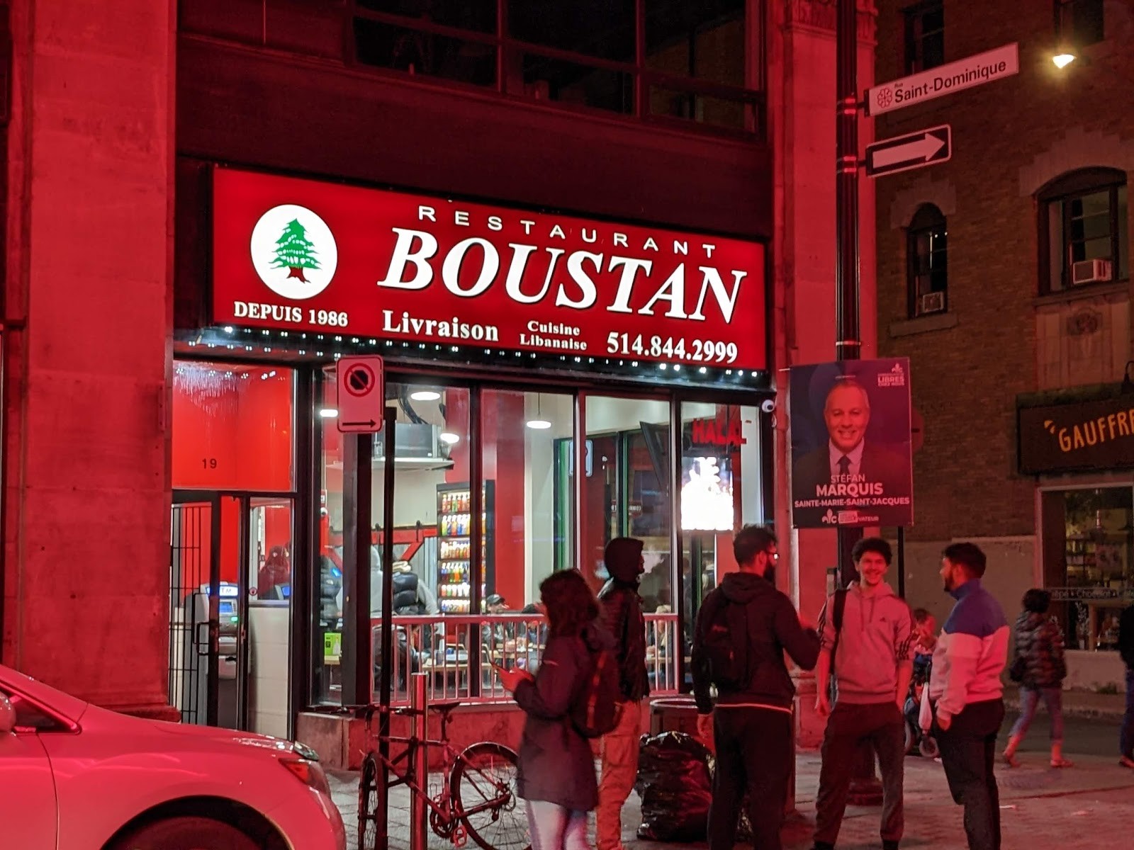 Restaurant Boustan: the place