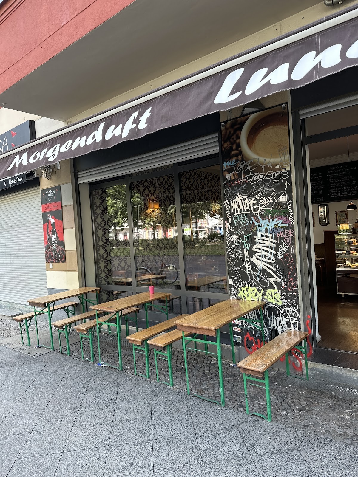 Café Morgenduft: the place