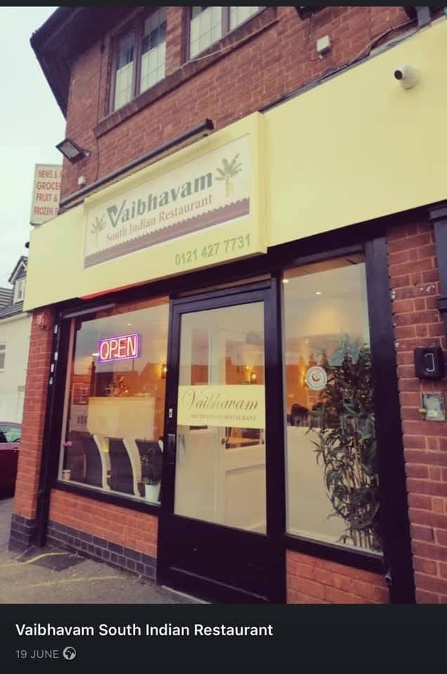 Vaibhavam South Indian restaurant(Licensed Restaurant): the place