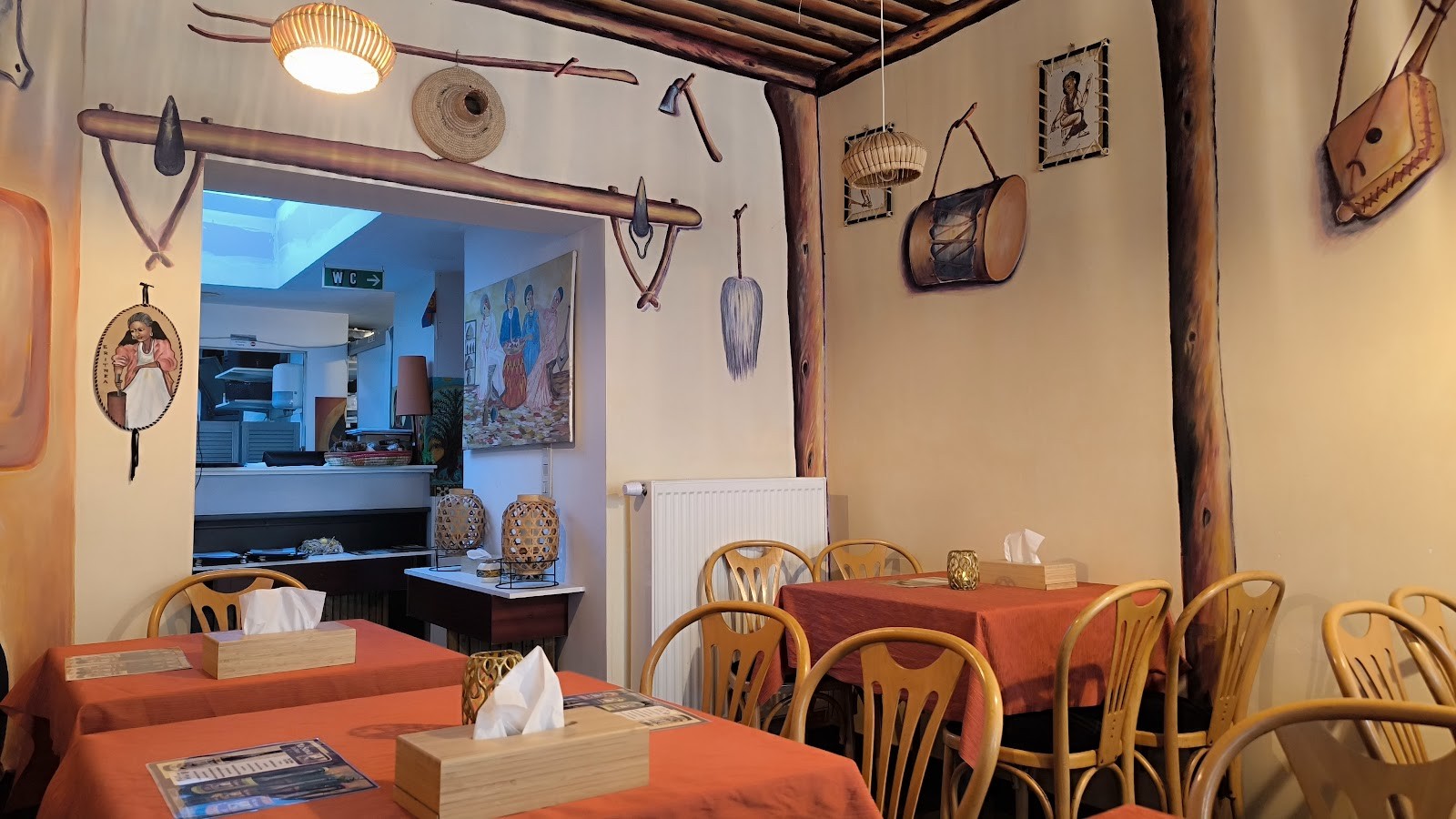 Elsie's Ethiopisch en Eritrees eethuis Antwerpen: the place