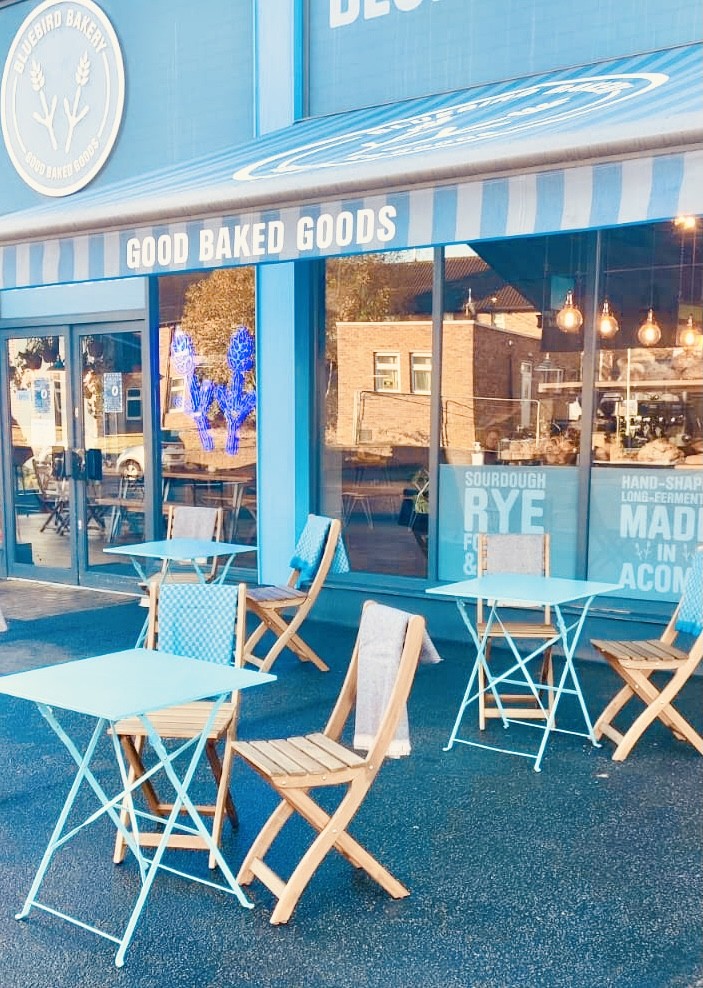 Bluebird Bakery: the place