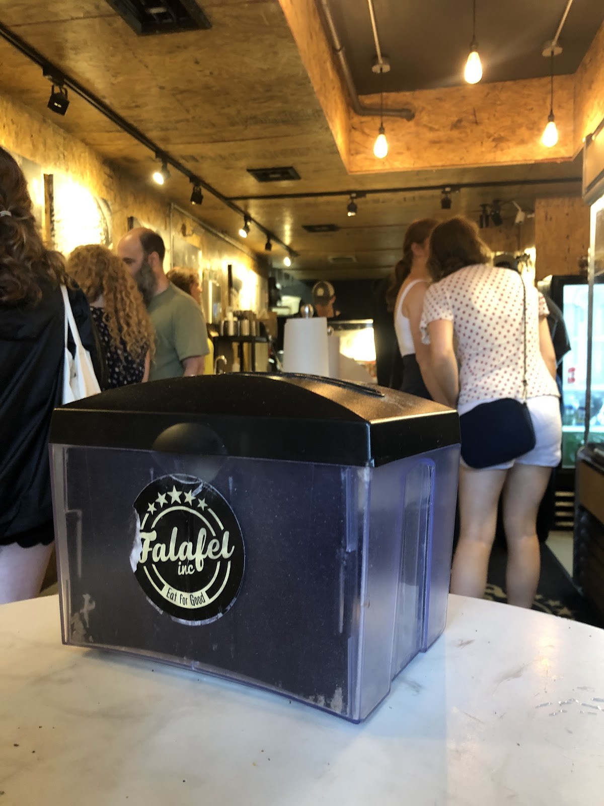 Falafel Inc: the place