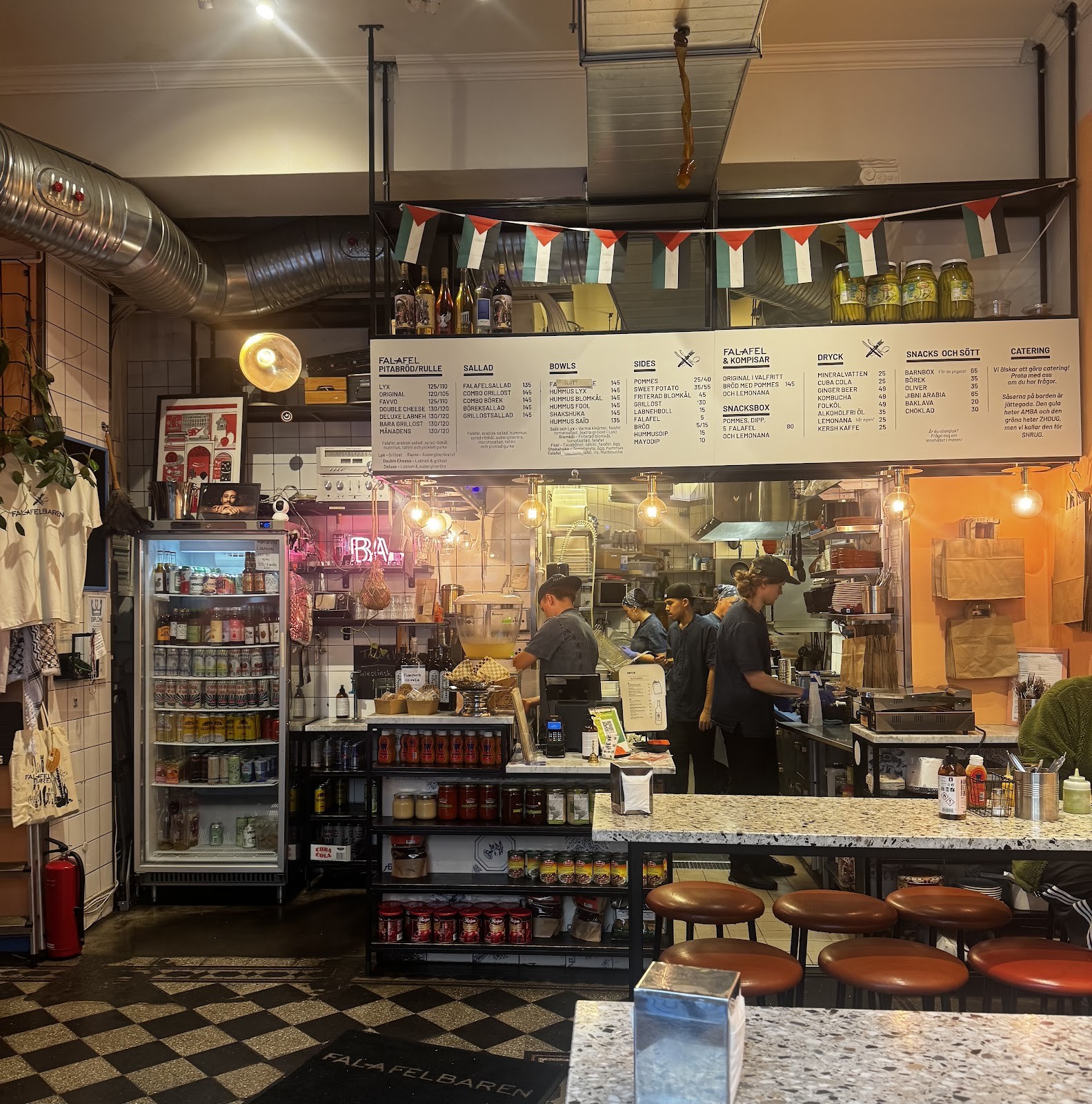 Falafel Bar: the place