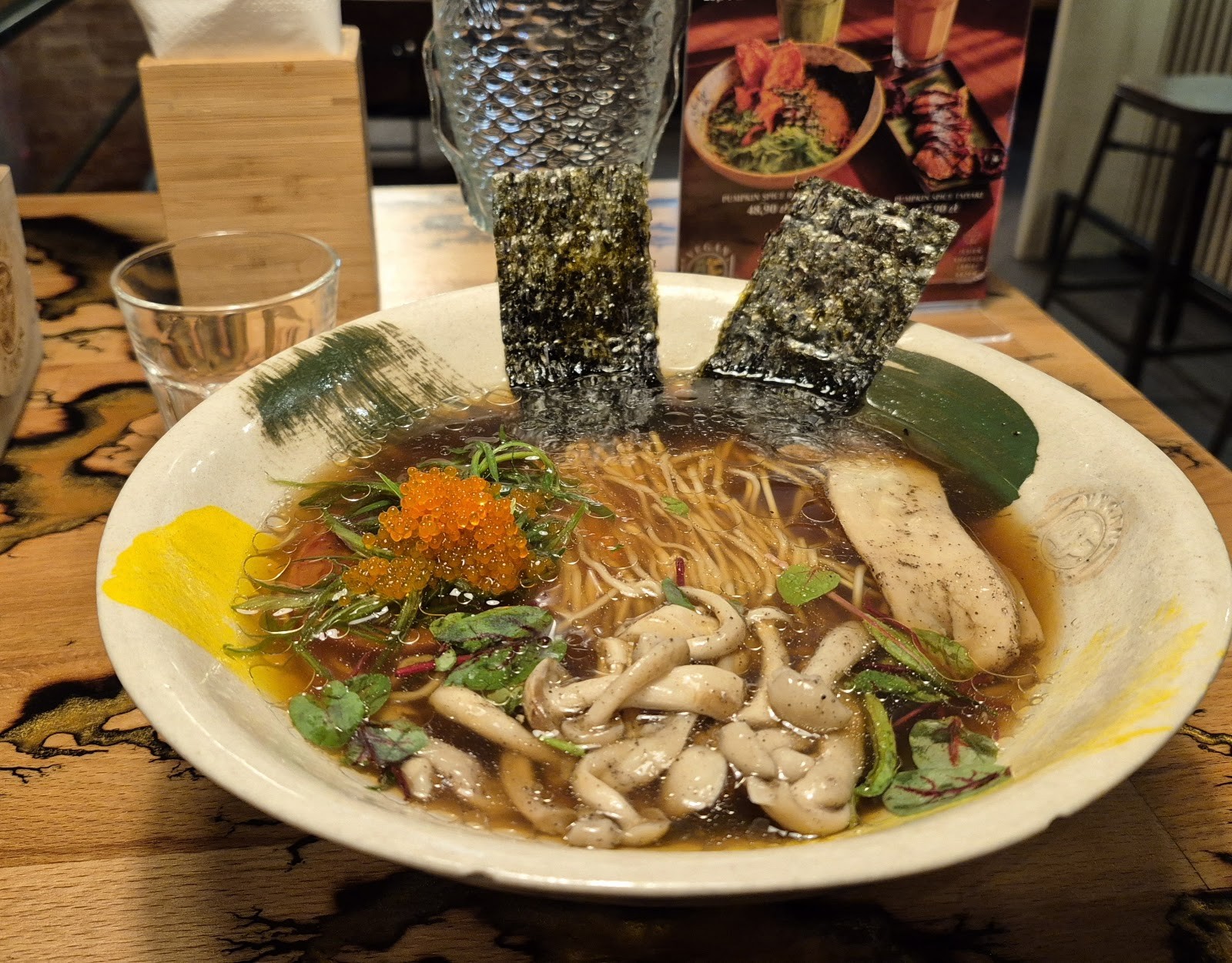 Vegan AF Ramen: food & drinks