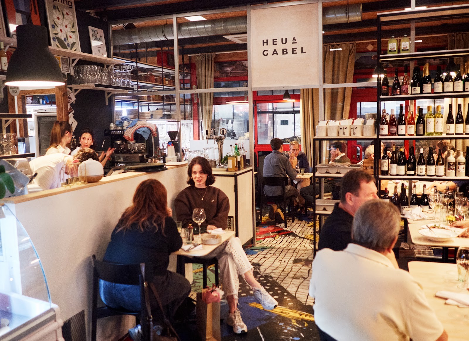 Heu und Gabel: the place