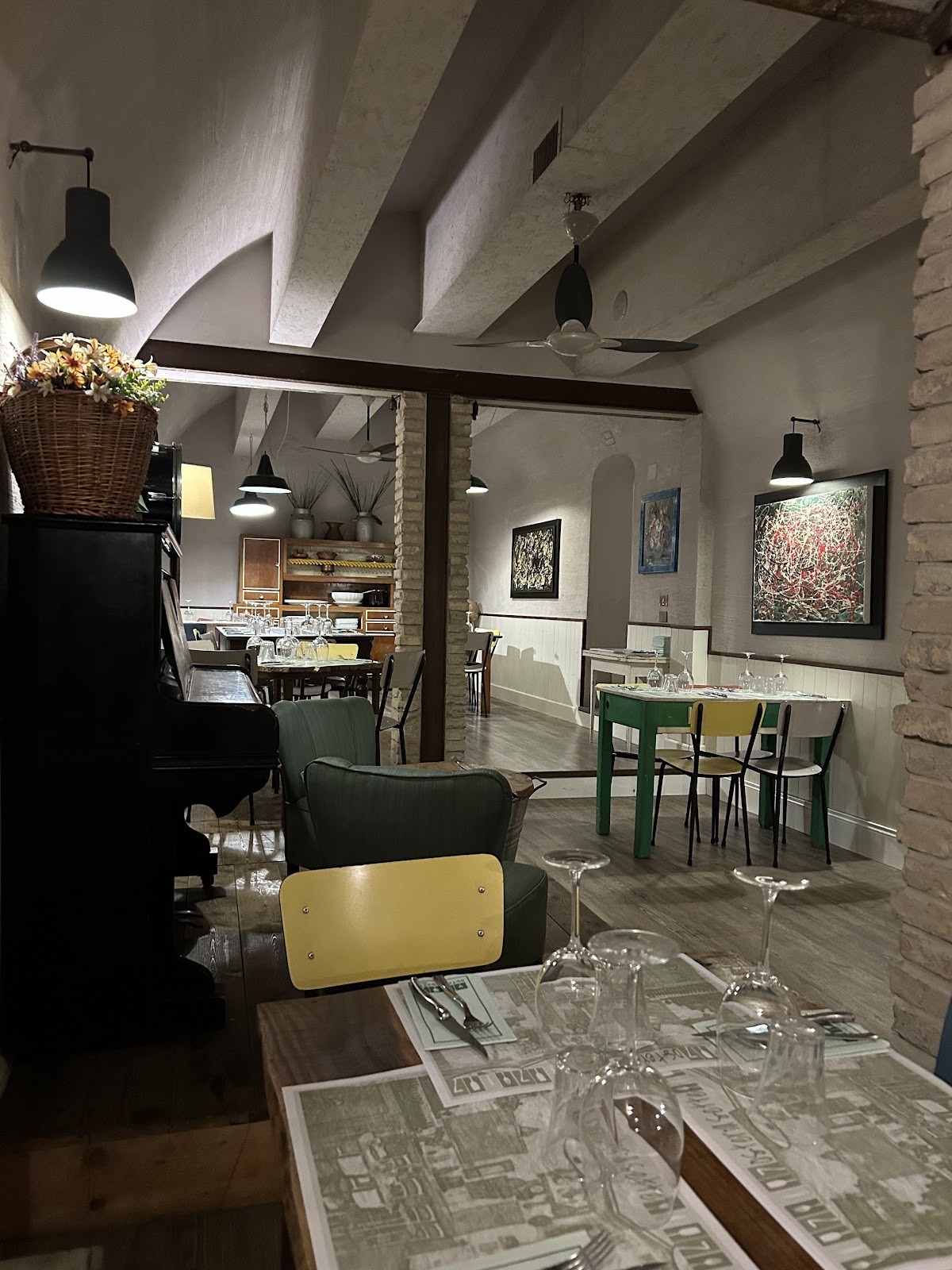 Osteria sette: the place