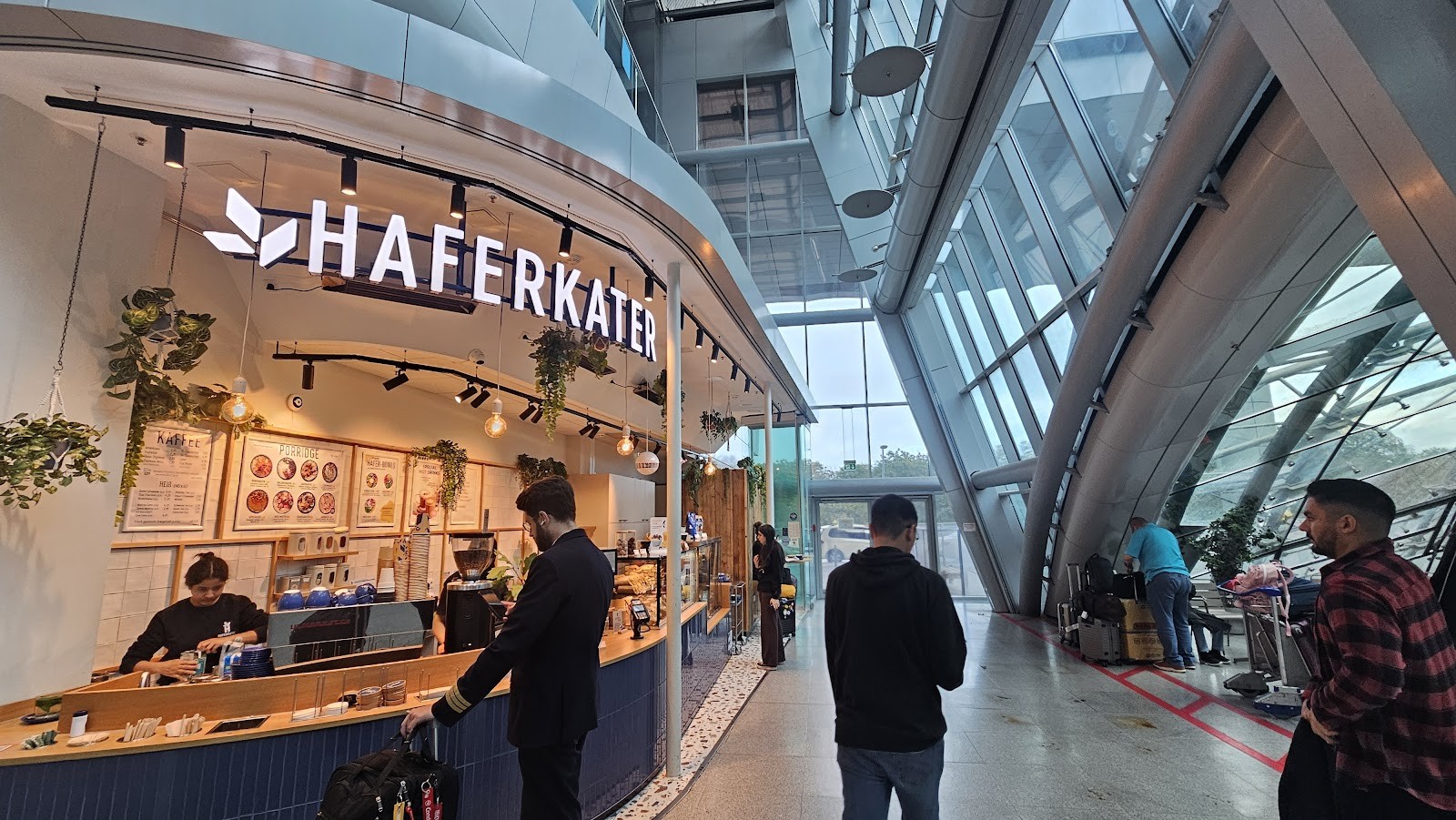 Haferkater, Frankfurt Hbf: the place