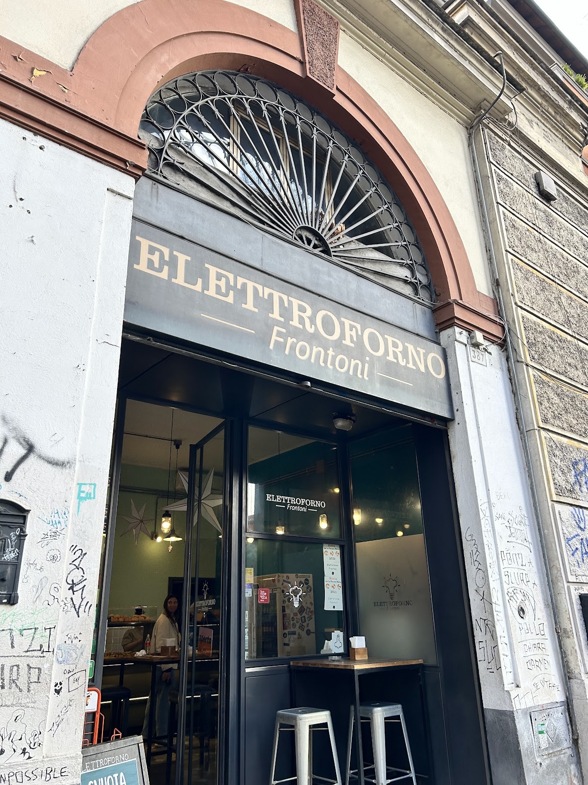 Elettroforno Frontoni Ostiense: the place