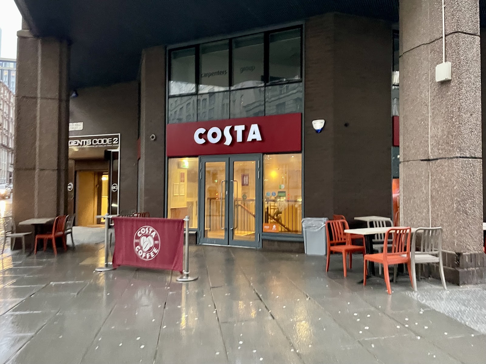 Costa Coffee: the place