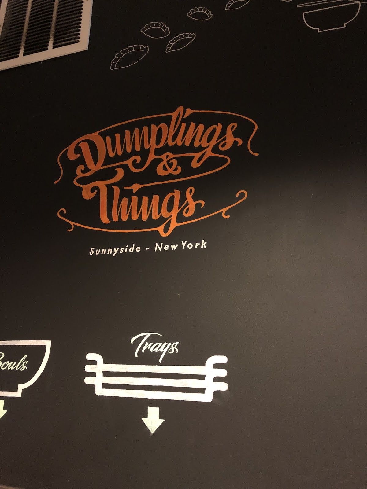 Dumplings & Things: the place