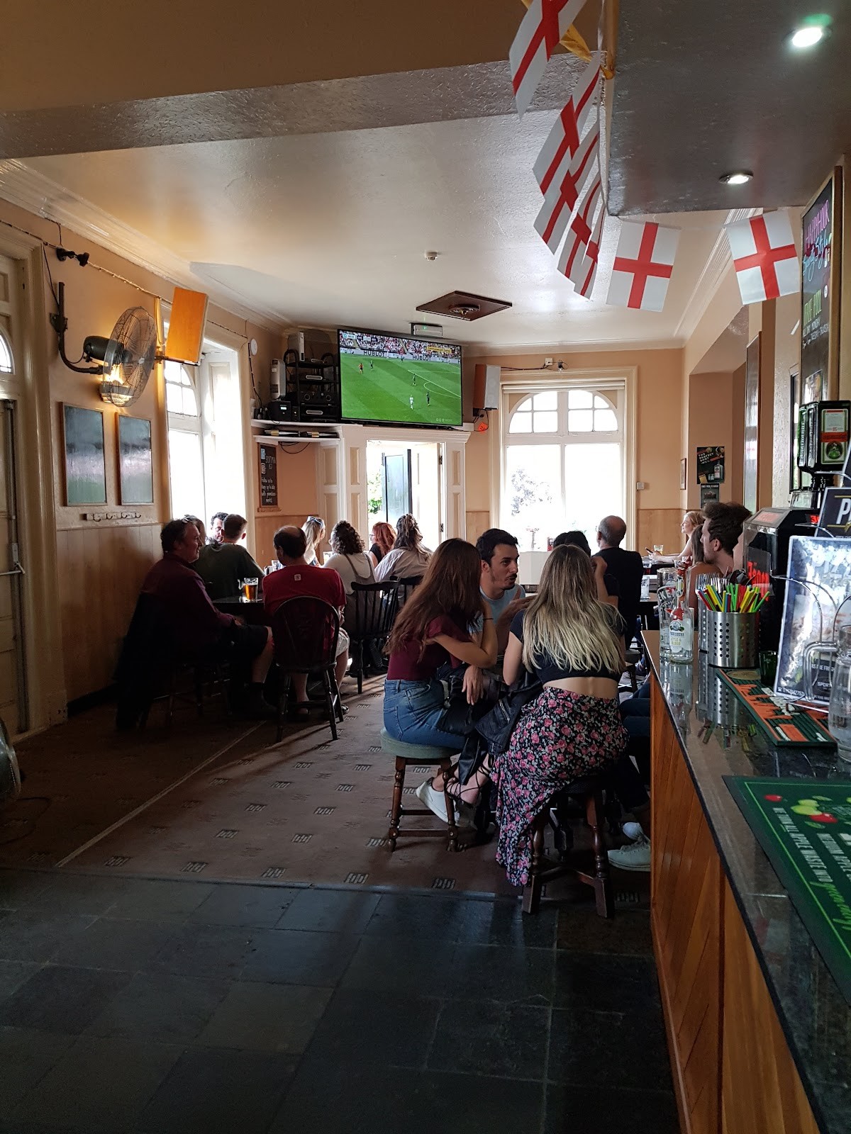 The Sportsman: the place