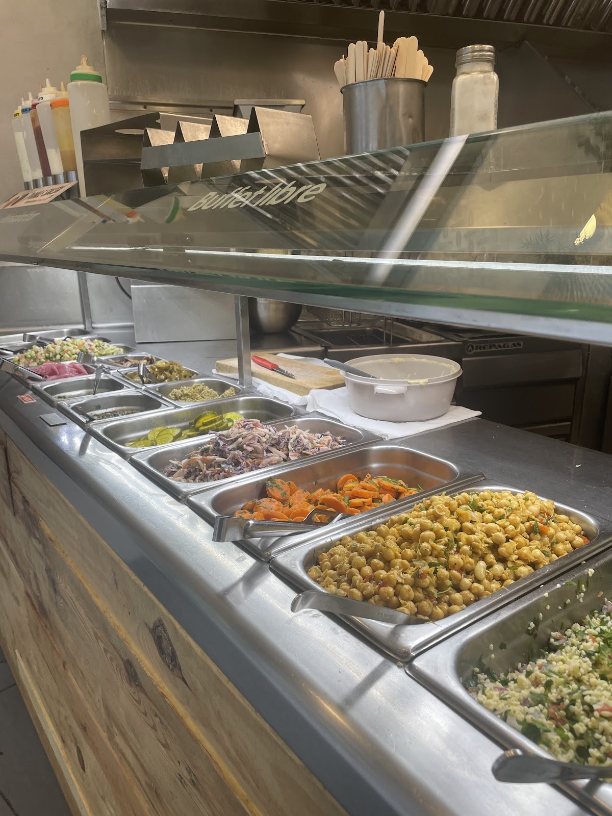Maoz Falafel & Chips: the place