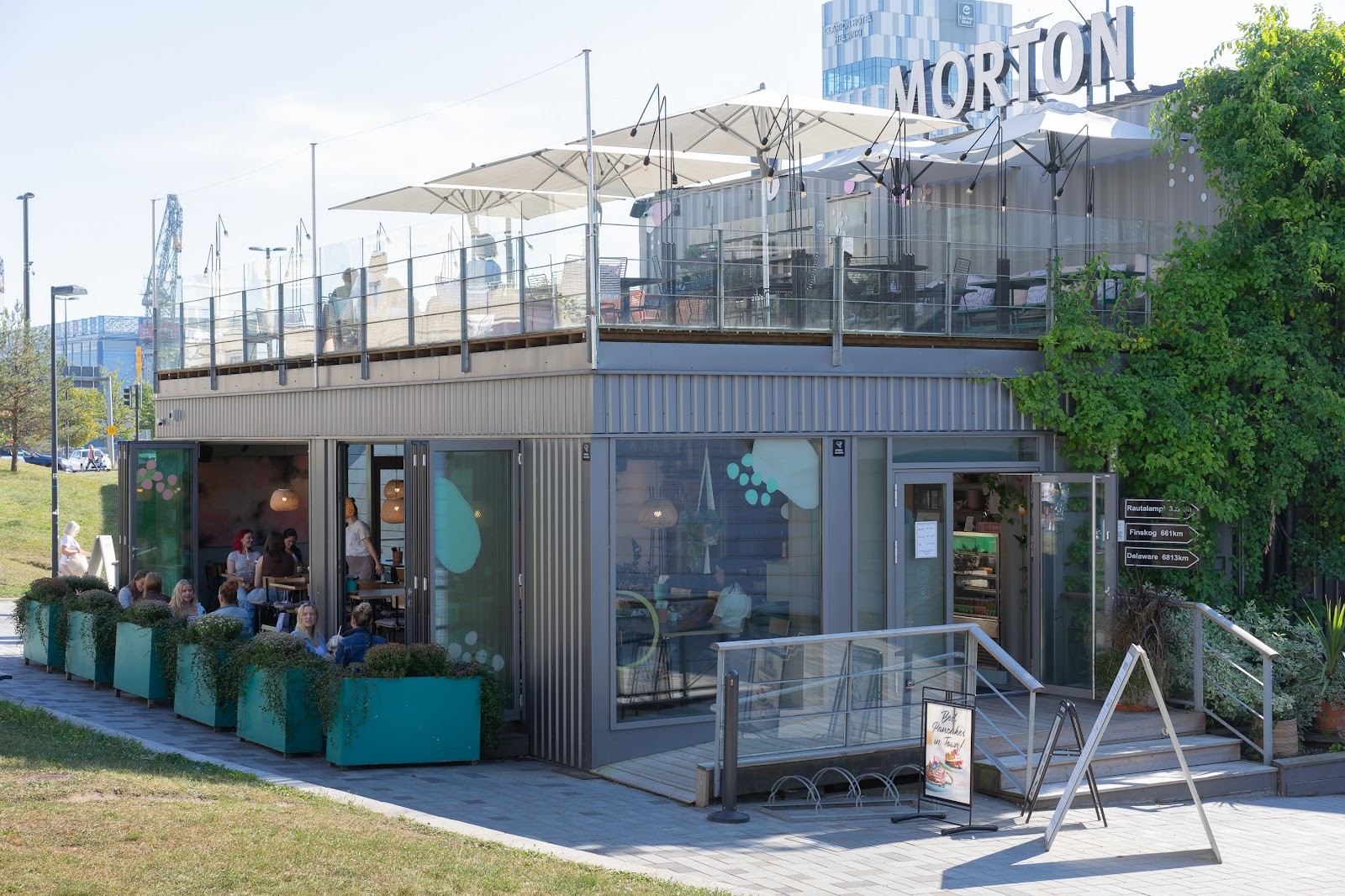 Restaurant Morton: the place