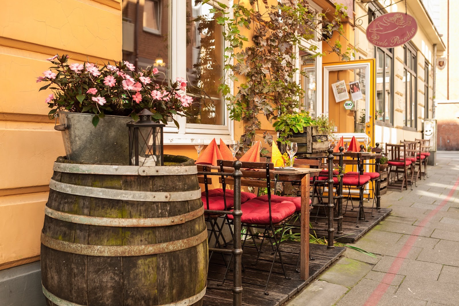 Piccolo Paradiso Vegetarisches Bio Restaurant: the place