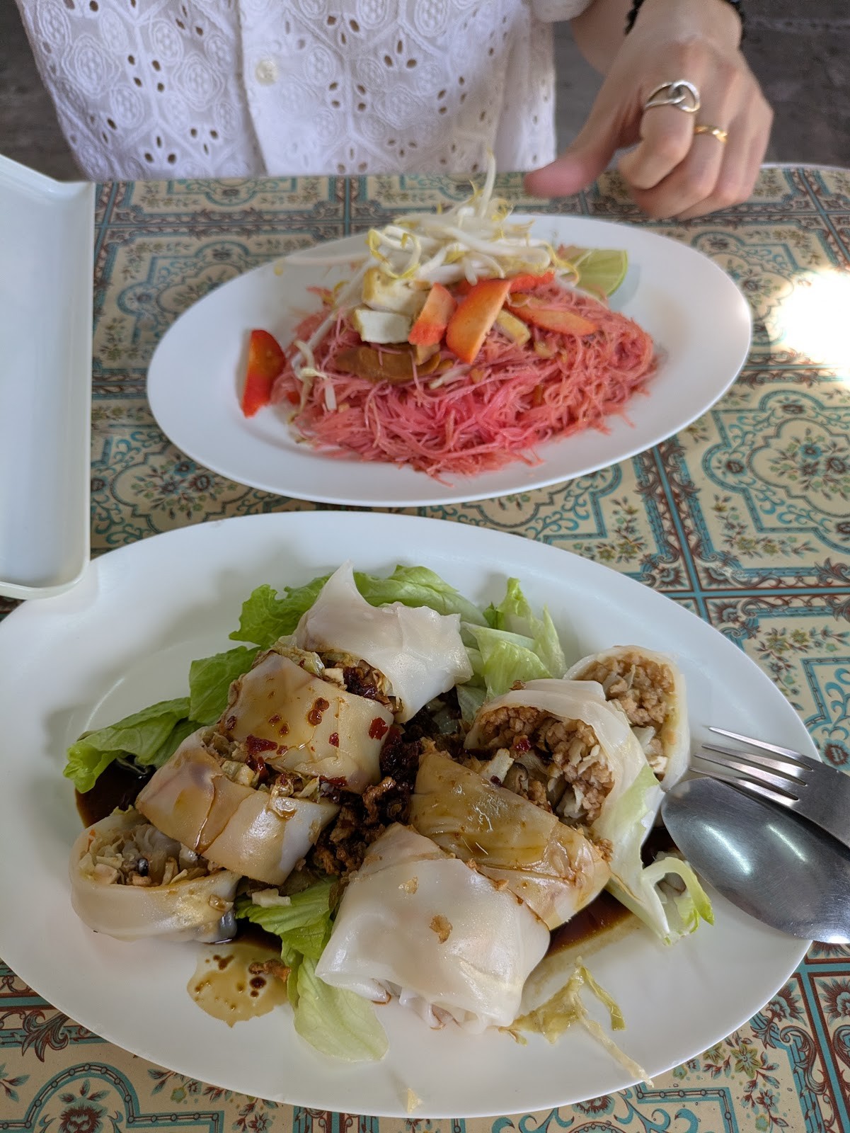 Jay Tiansin Silom (vegetarian restaurant): food & drinks