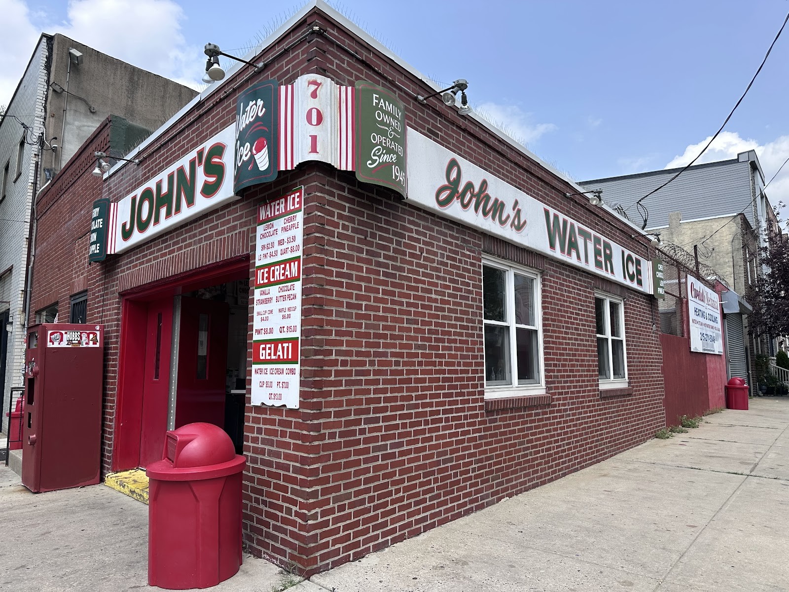 John's Water Ice: the place
