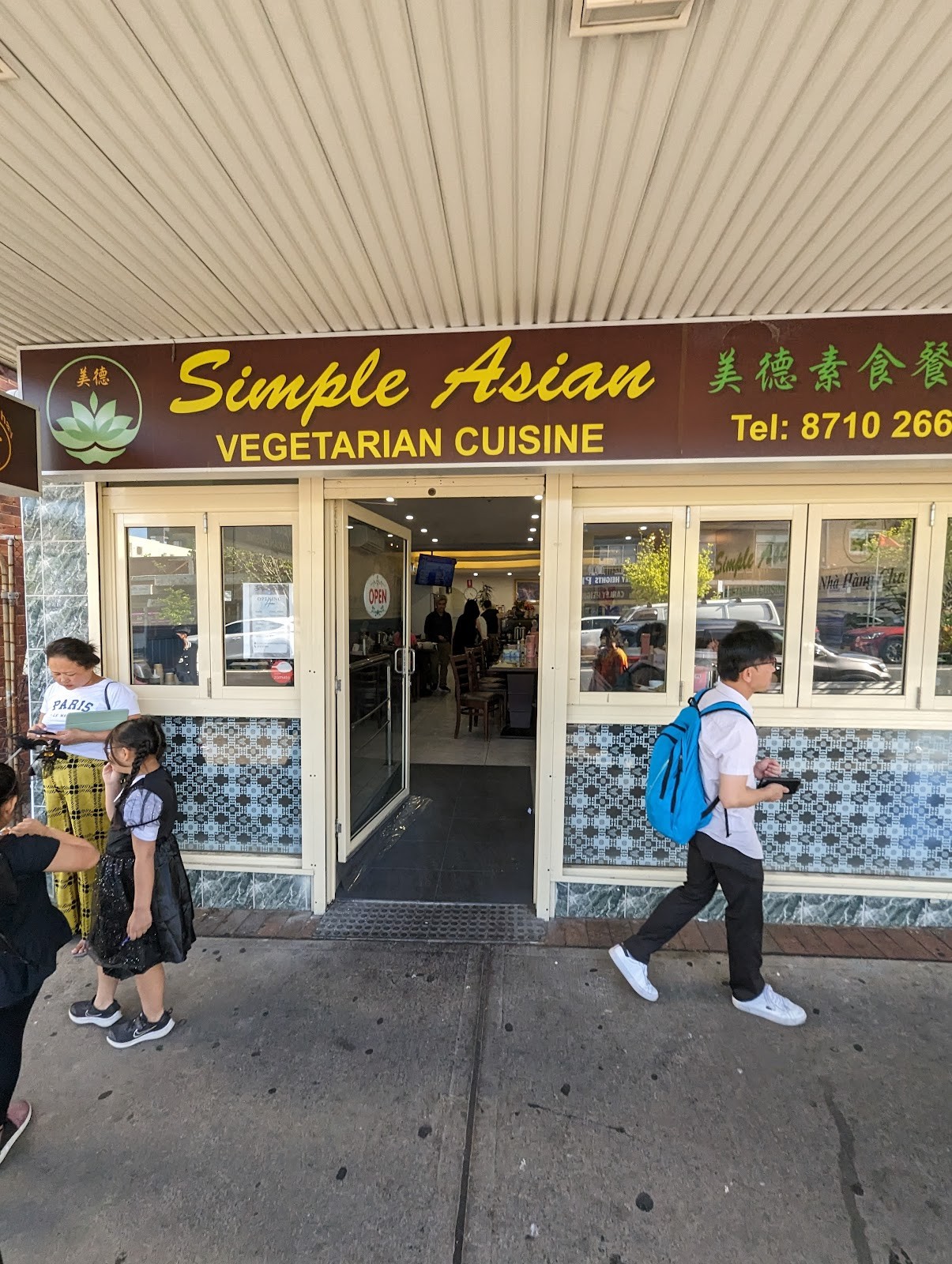 Simple Asian Vegetarian Cuisine: the place