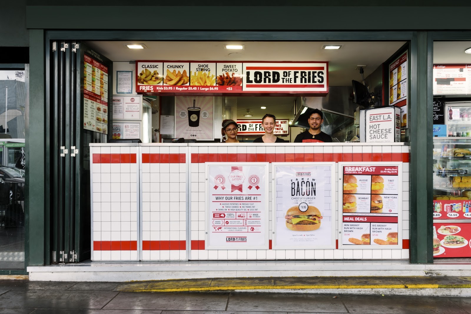 Lord of The Fries - Flinders Street: the place
