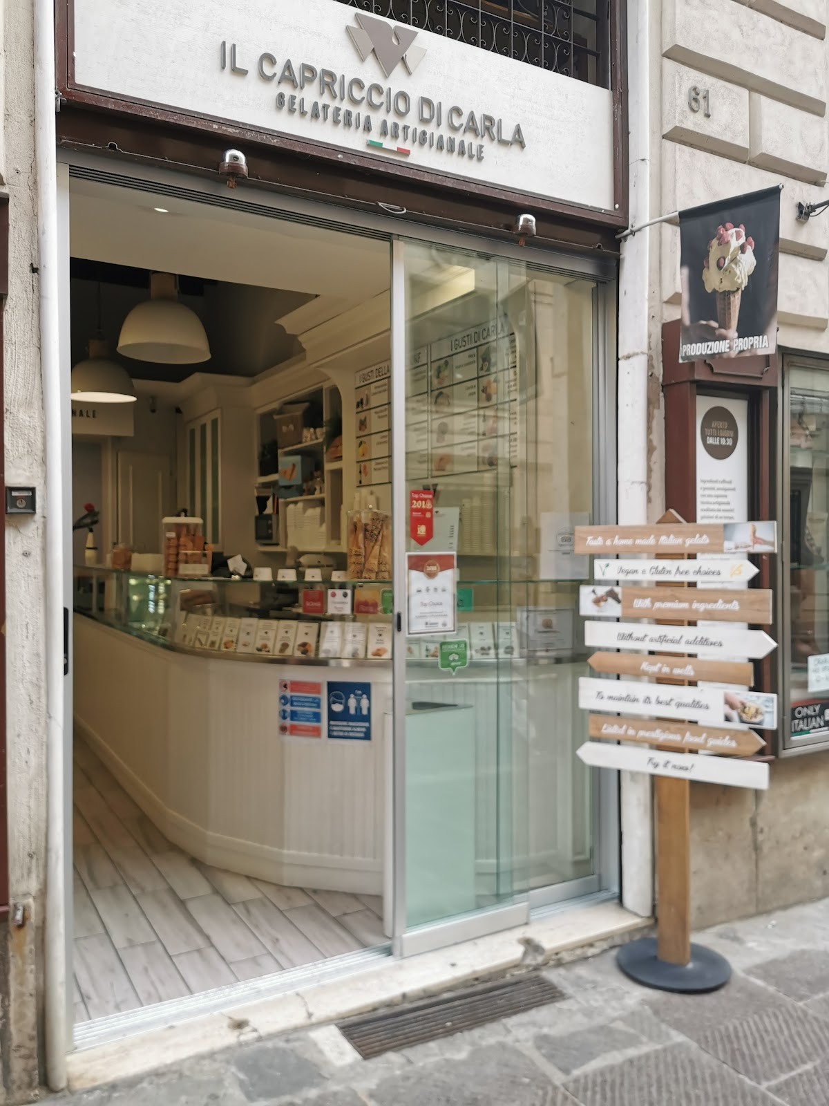 Gelateria Artigianale Il Capriccio di Carla: the place