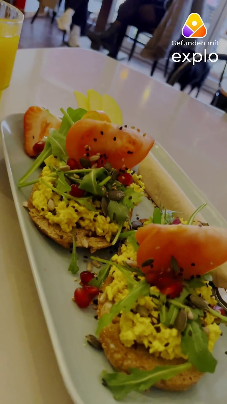 Cafe Neue Liebe: food & drinks