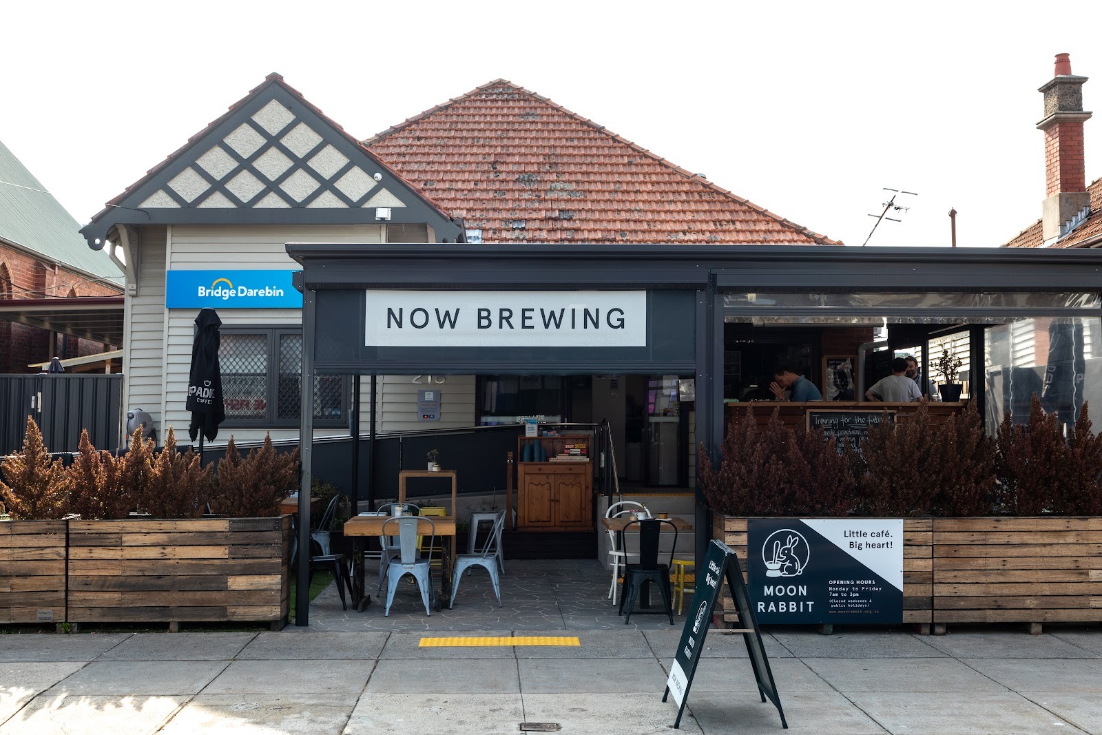 Moon Rabbit Cafe: the place