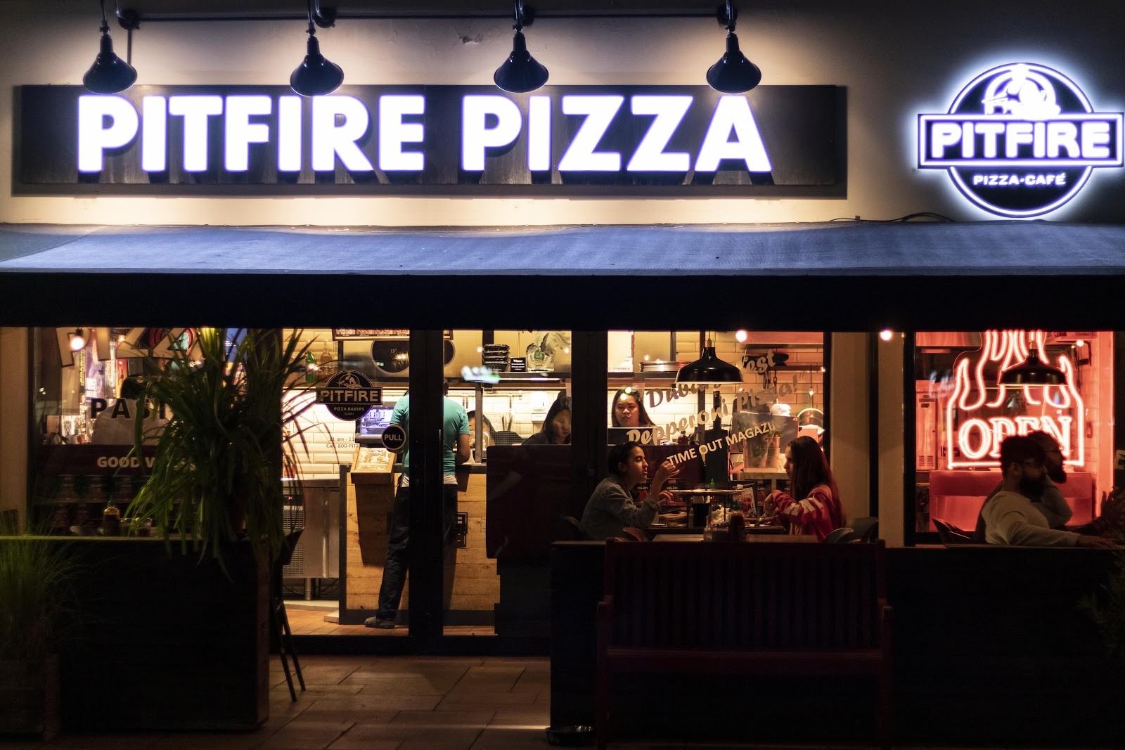 Pitfire Pizza: the place