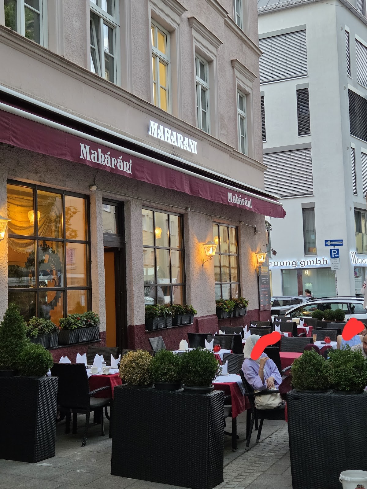 Maharani im Stiglmaierplatz: the place