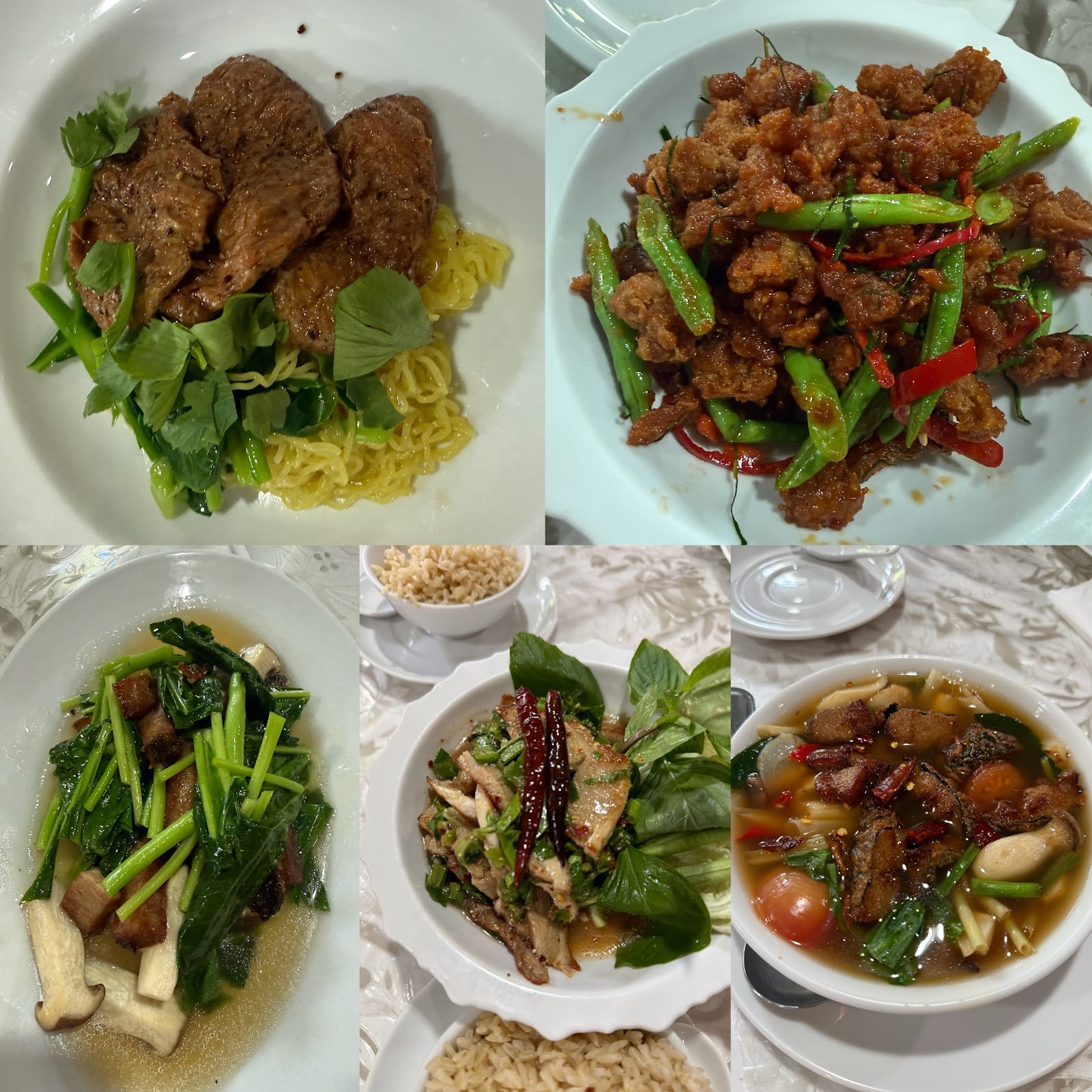 The Vegetarian Cottage: food & drinks