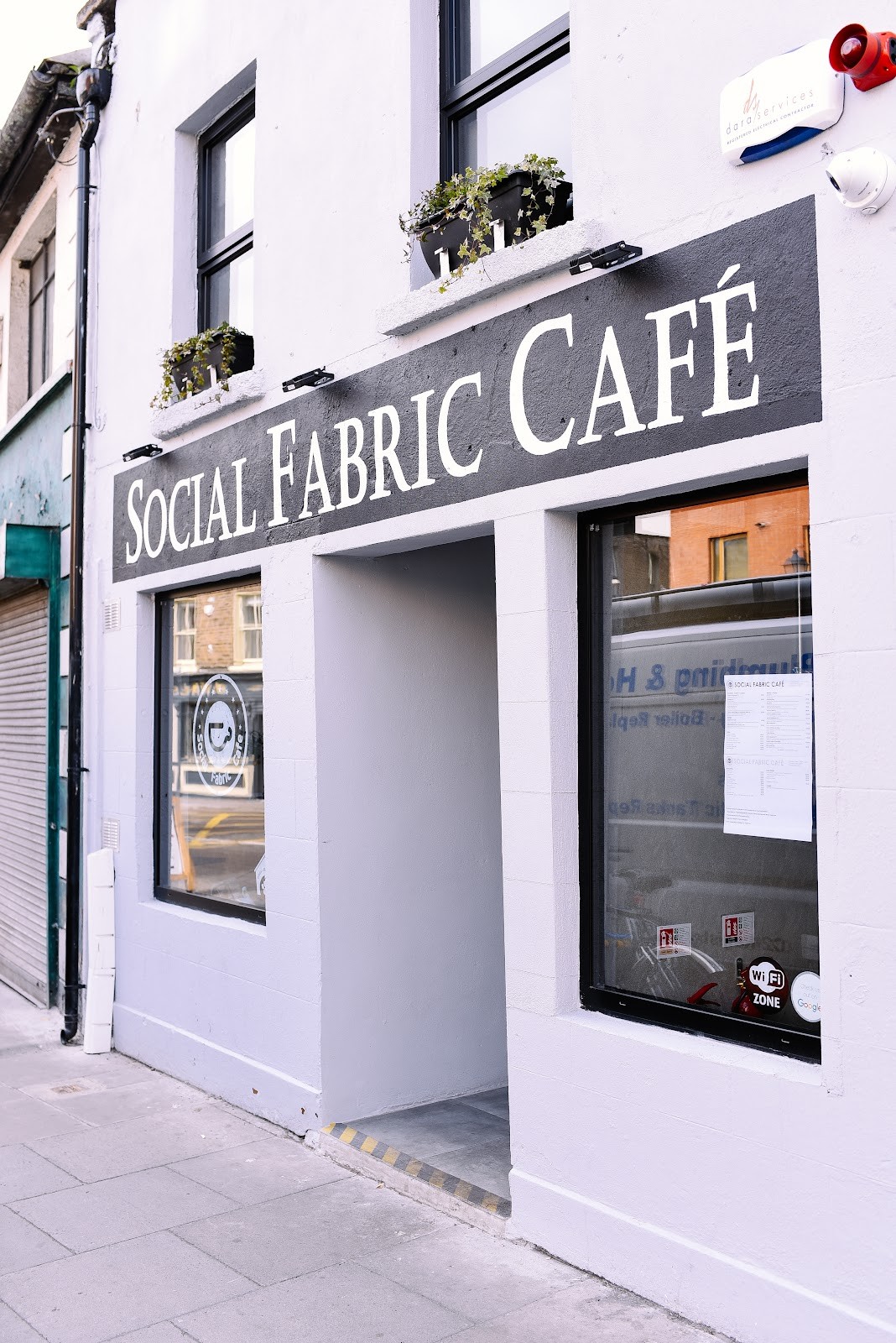 Social Fabric Cafe: the place