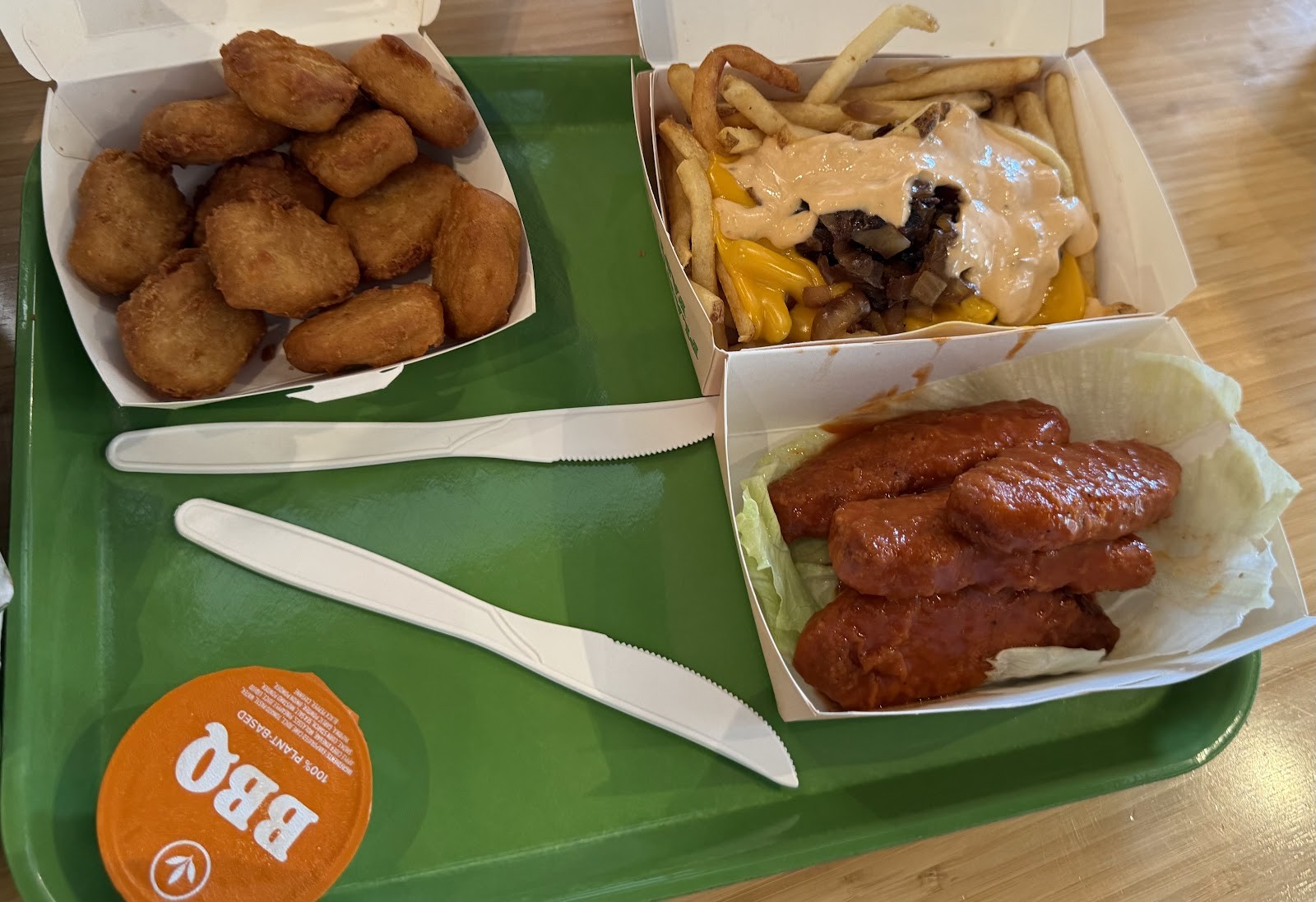 Plant Power Fast Food: food & drinks