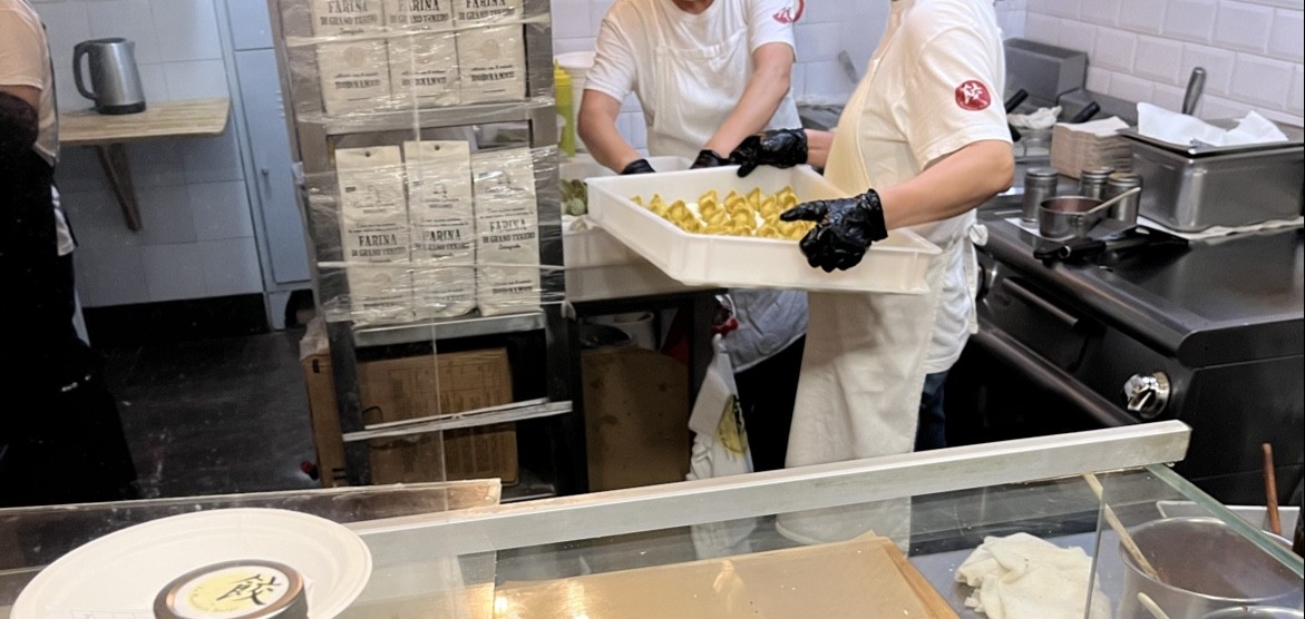 Ravioleria Sarpi: the place