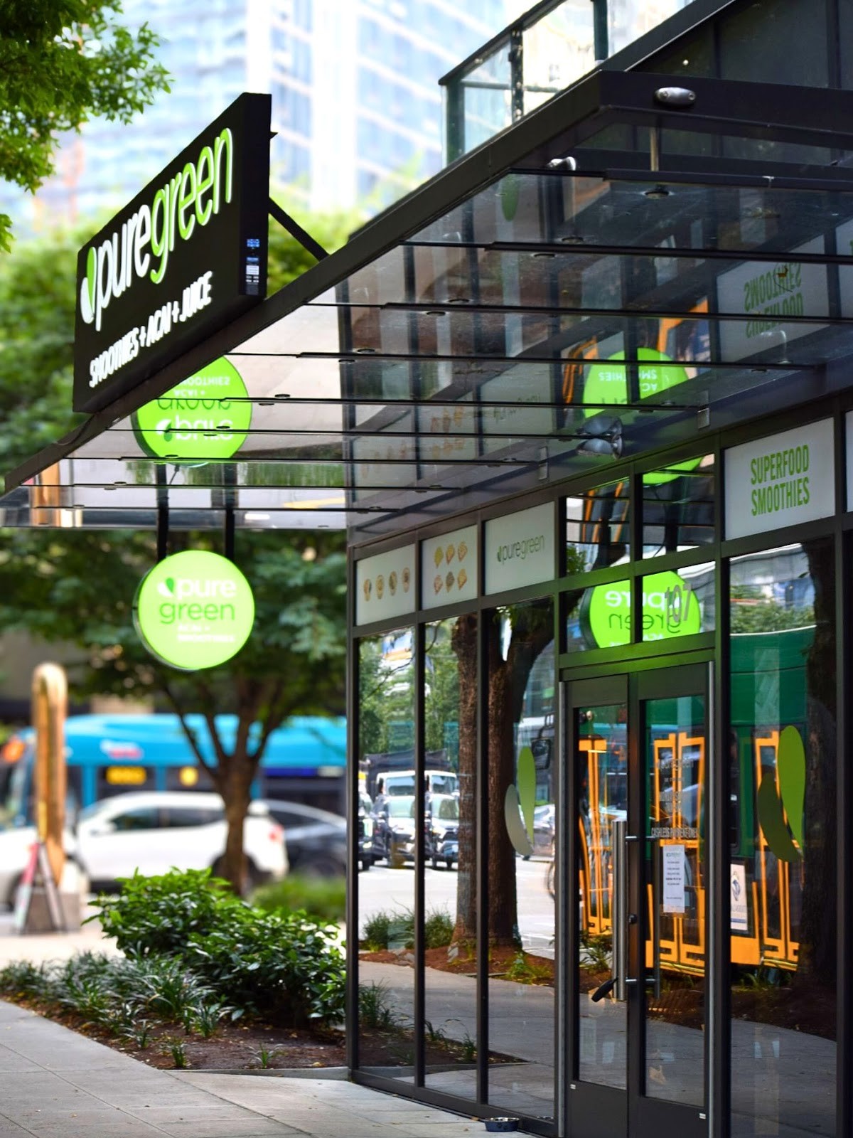 Pure Green - Juice Bar Downtown Seattle: the place
