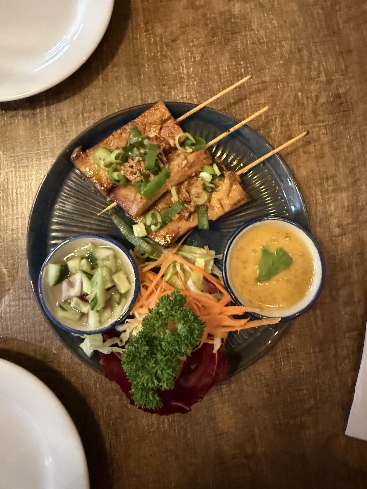 Les Amants Verts: food & drinks