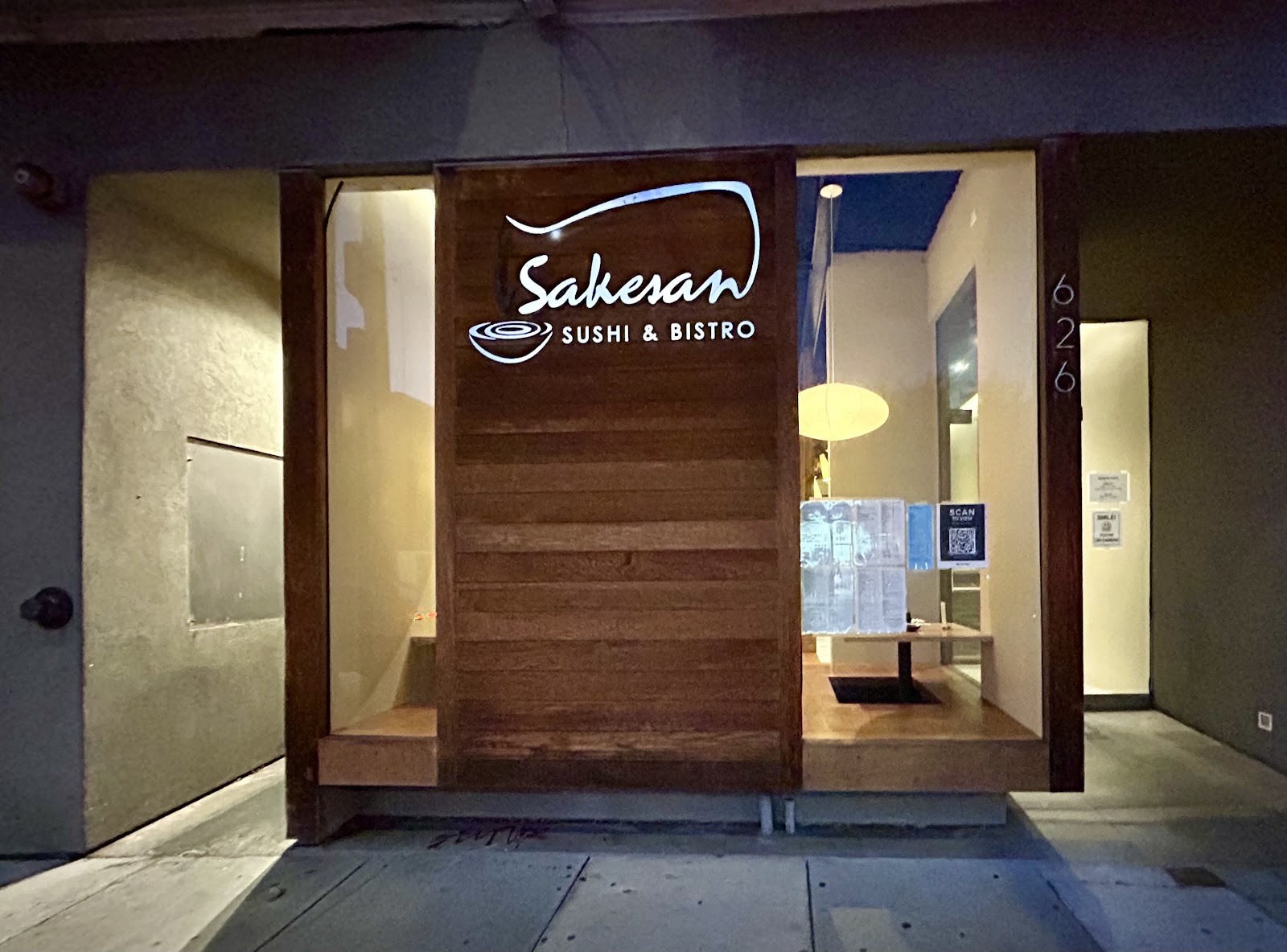 sakesan sushi & bistro: the place