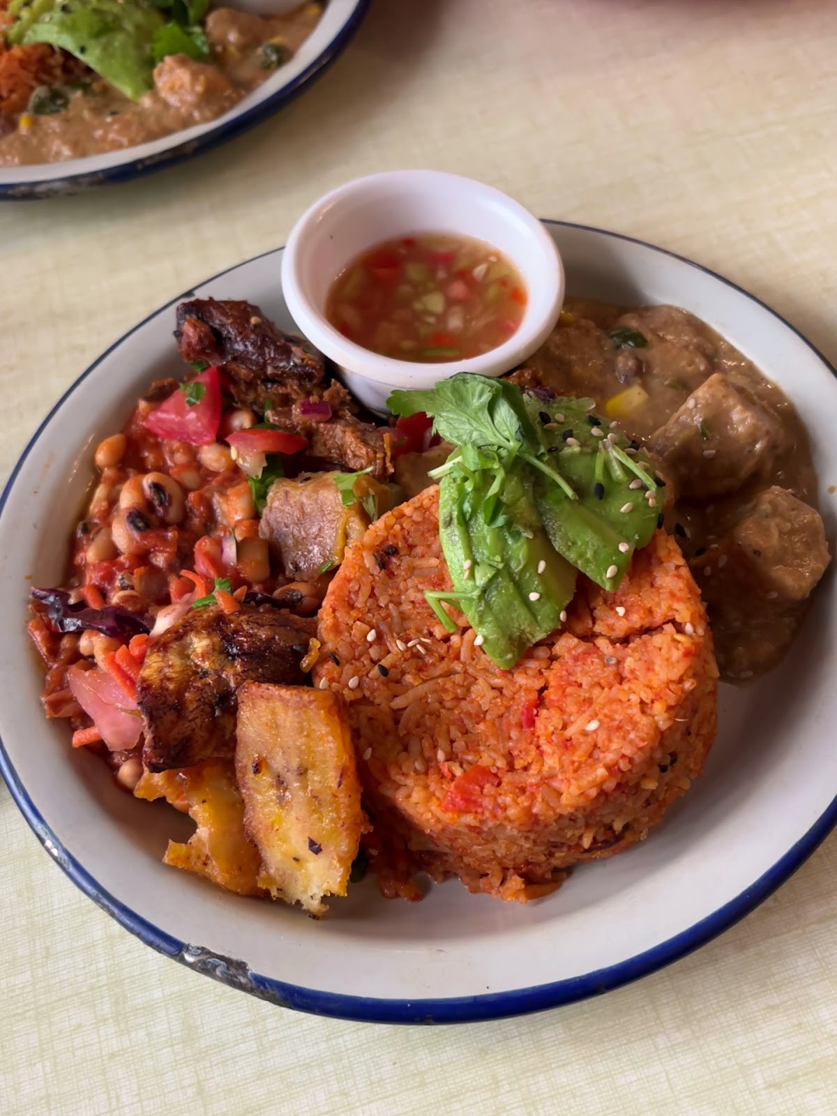 Jah Jah: food & drinks