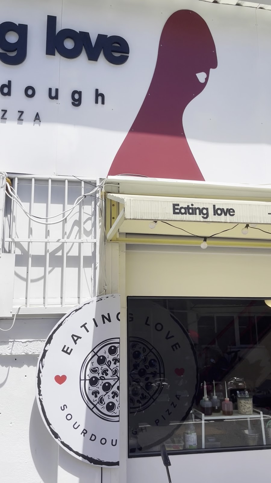 Eating Love 蔬食酸種披薩: the place
