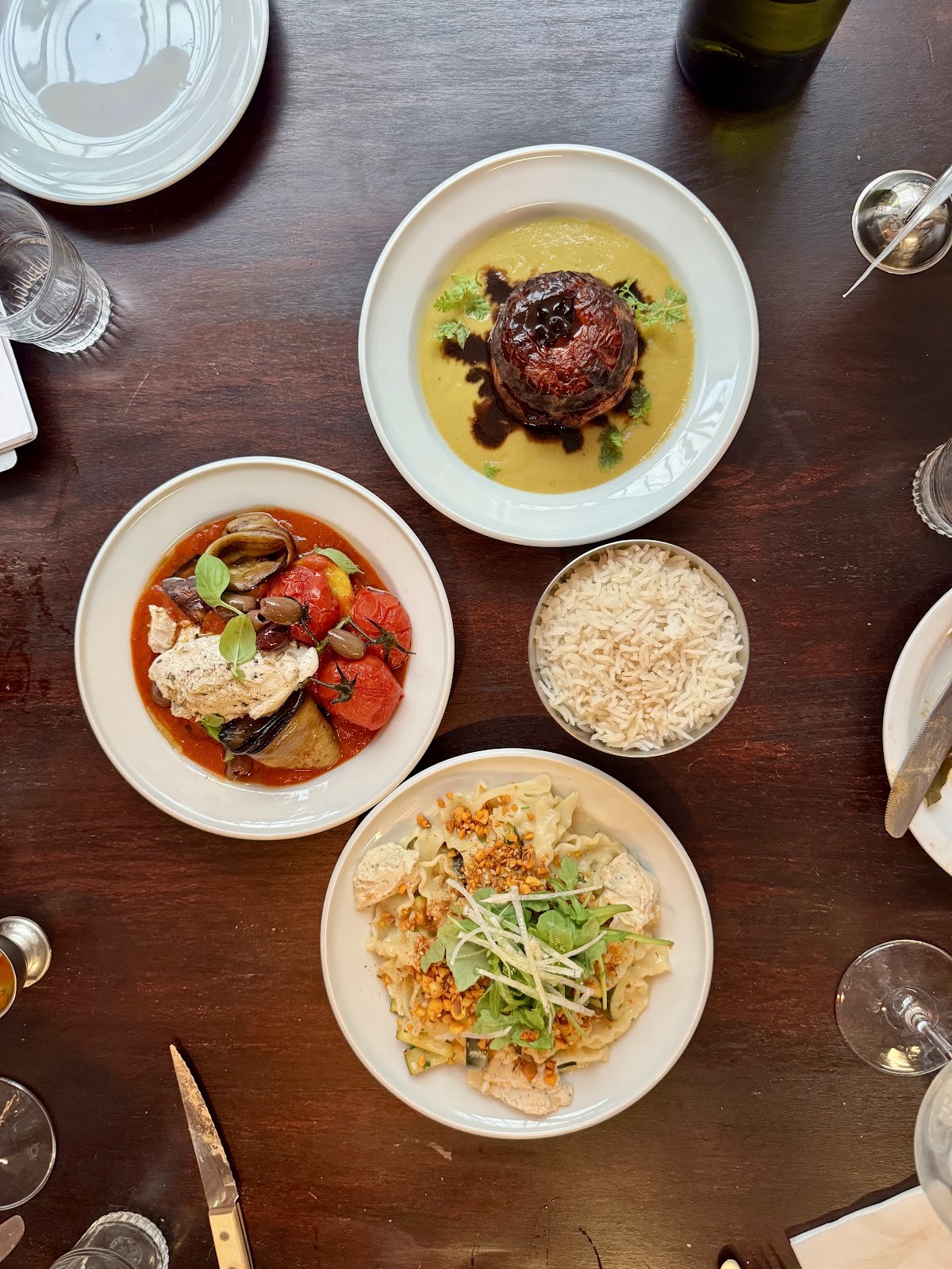 Présent: food & drinks