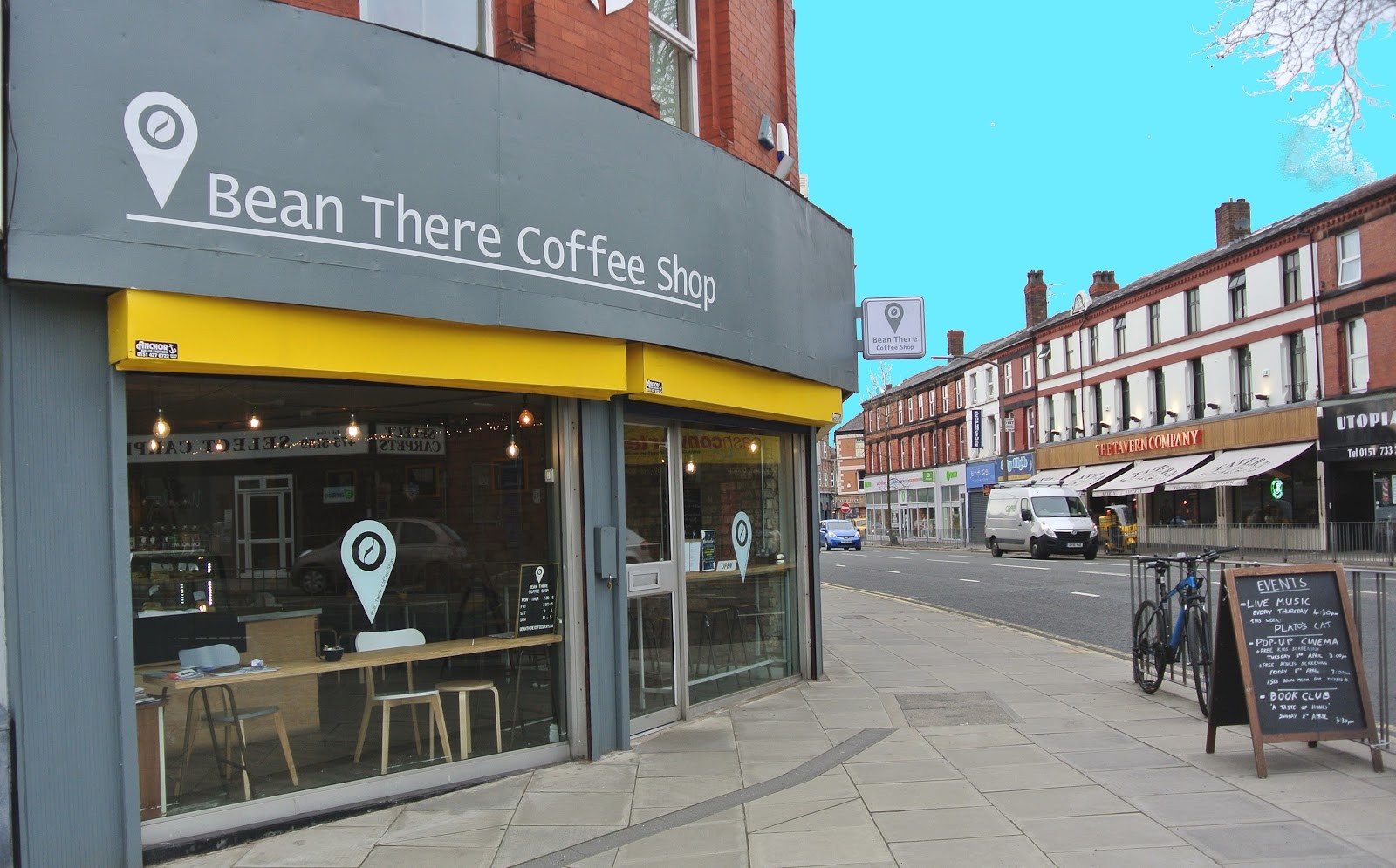 Bean There Coffee Shop: the place