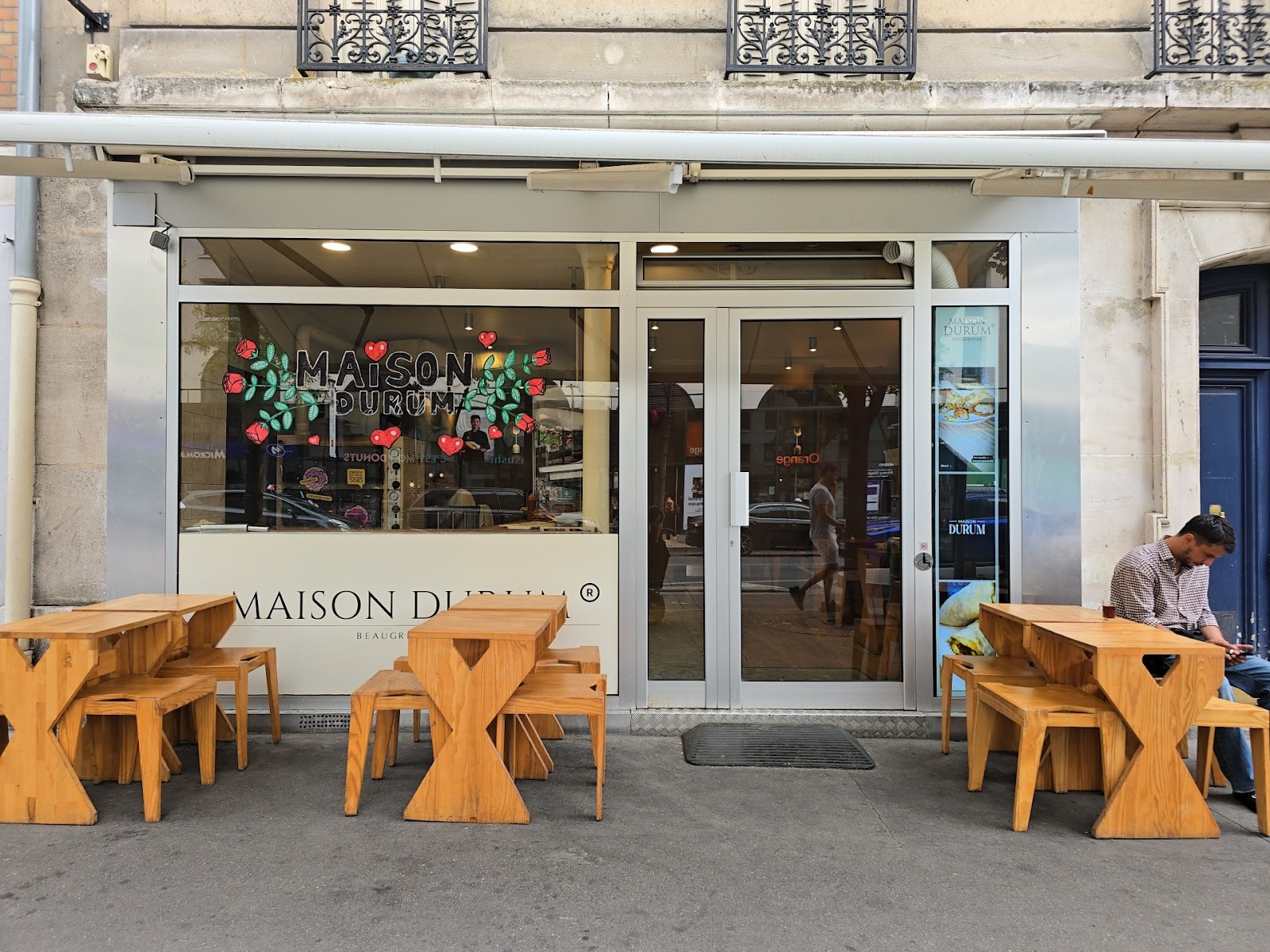 MAISON DURUM Beaugrenelle: the place