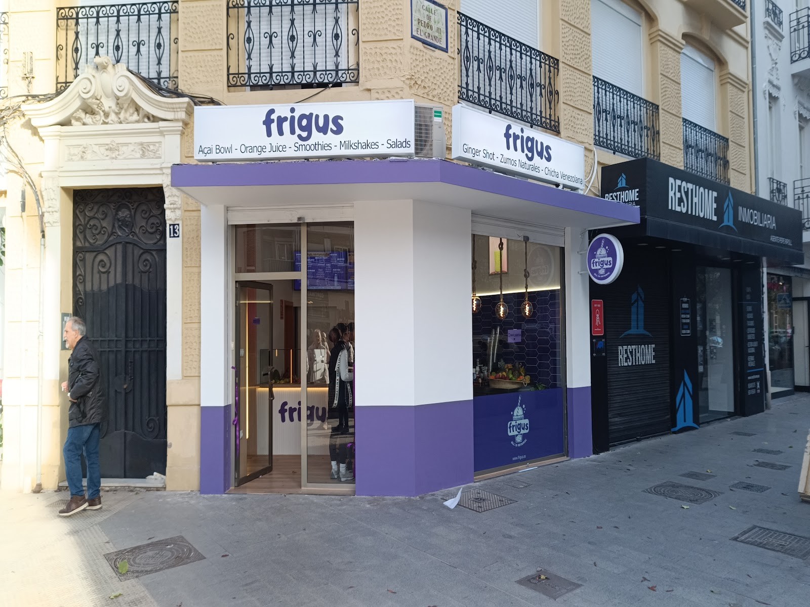 Frigus – Smoothies, Zumos Naturales, Açaí & Gofres en Valencia: the place