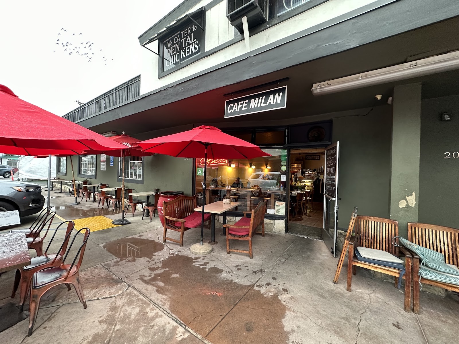 Cafe Milan: the place