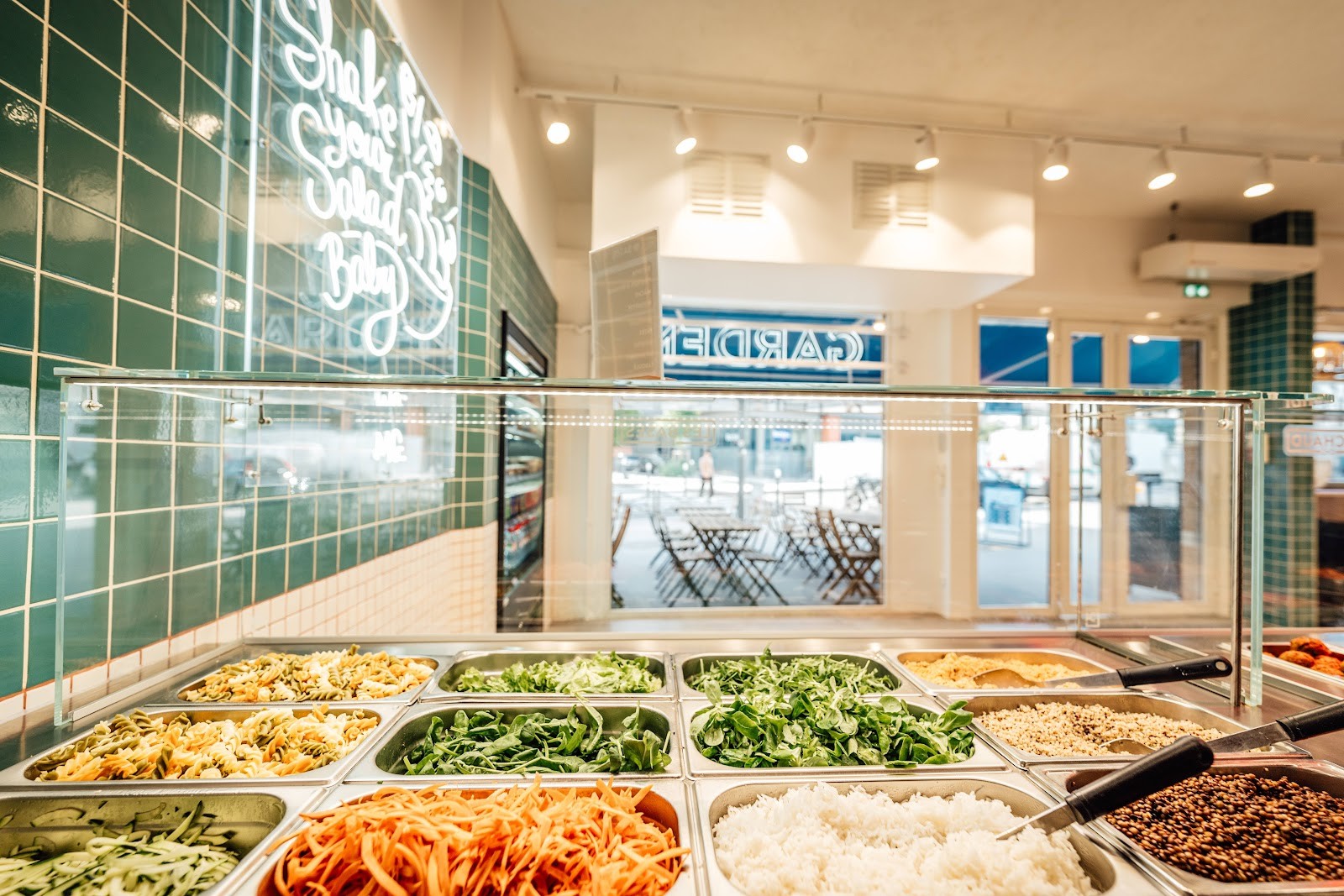 Mister Garden Amsterdam - Salad Bar: the place