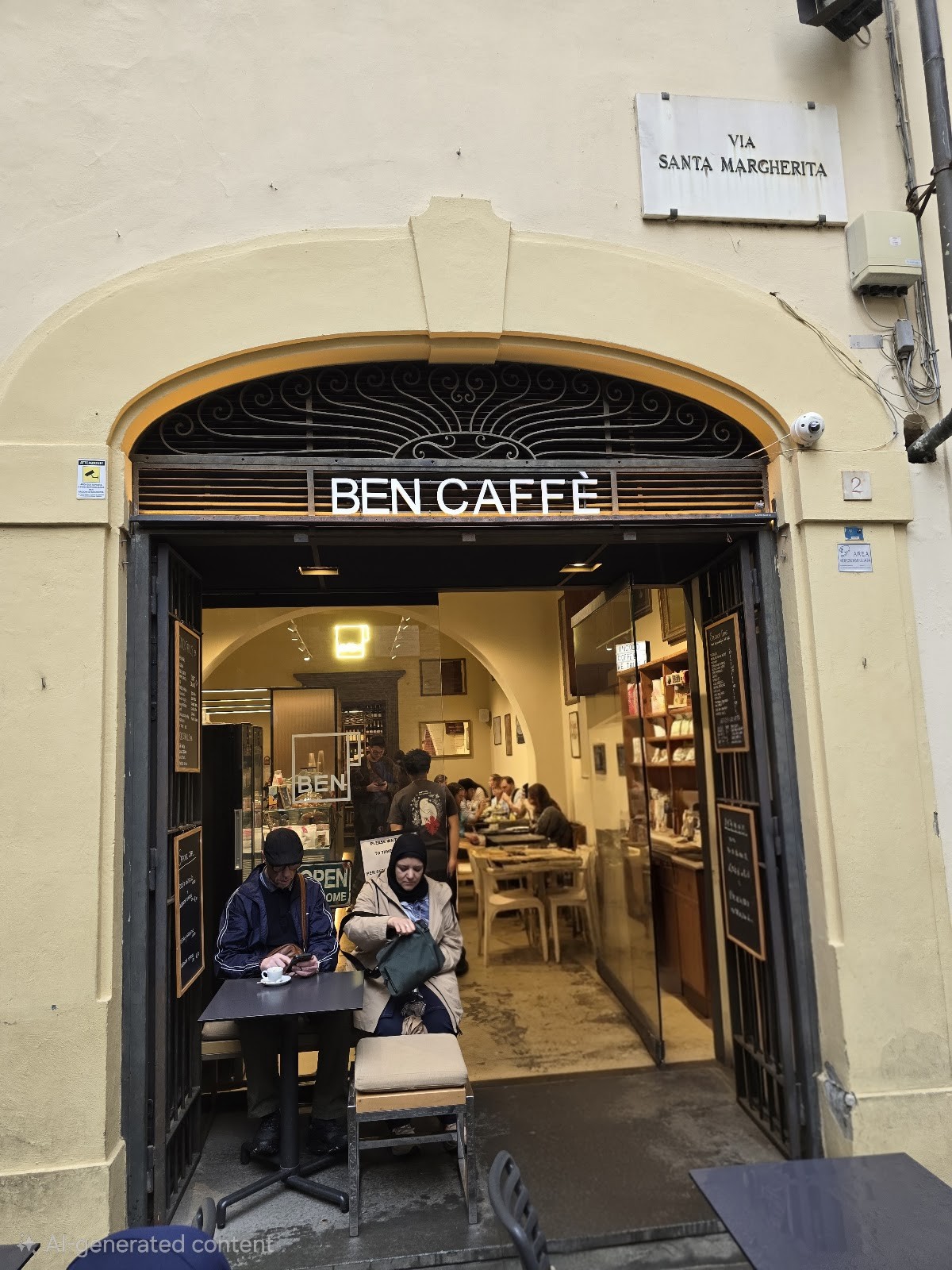 Ben Caffè: the place