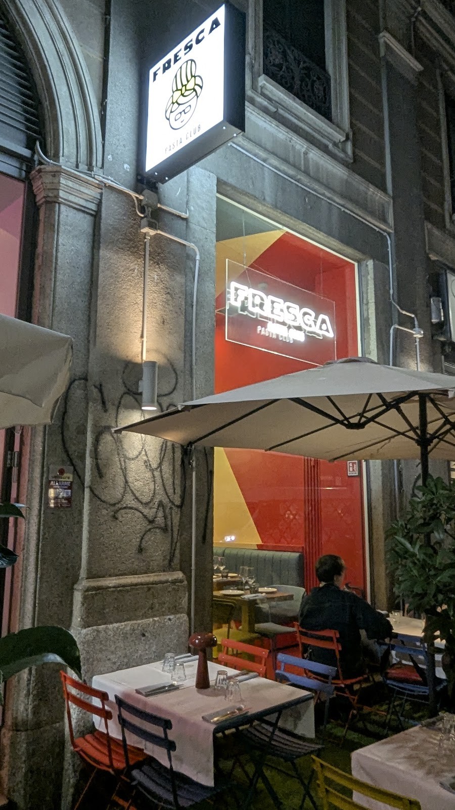 Fresca Pasta Club: the place